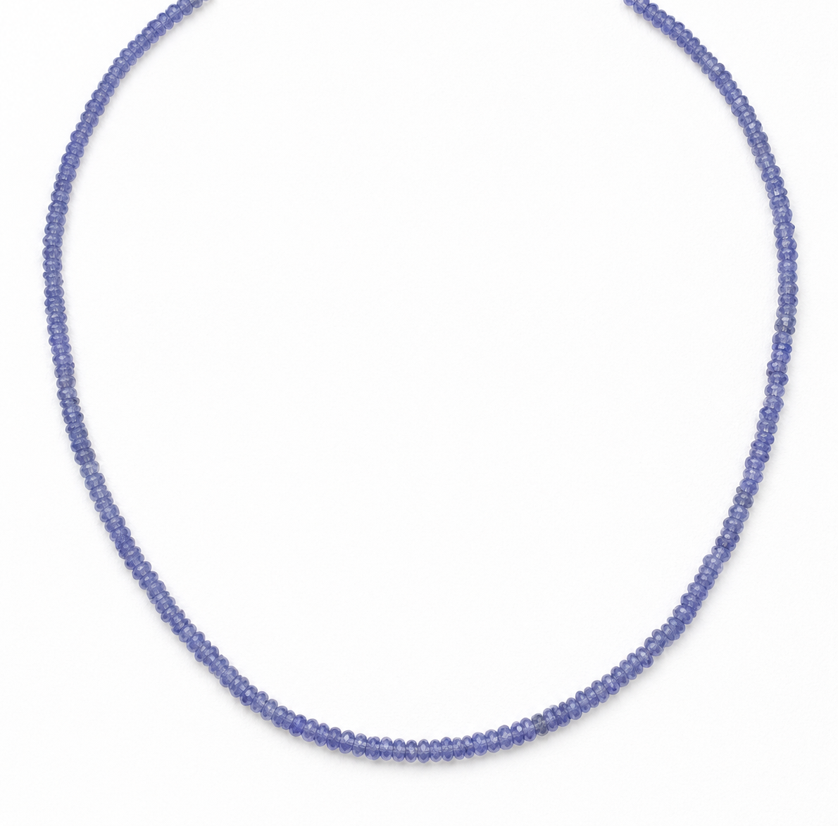 Tanzanite Beaded Strand