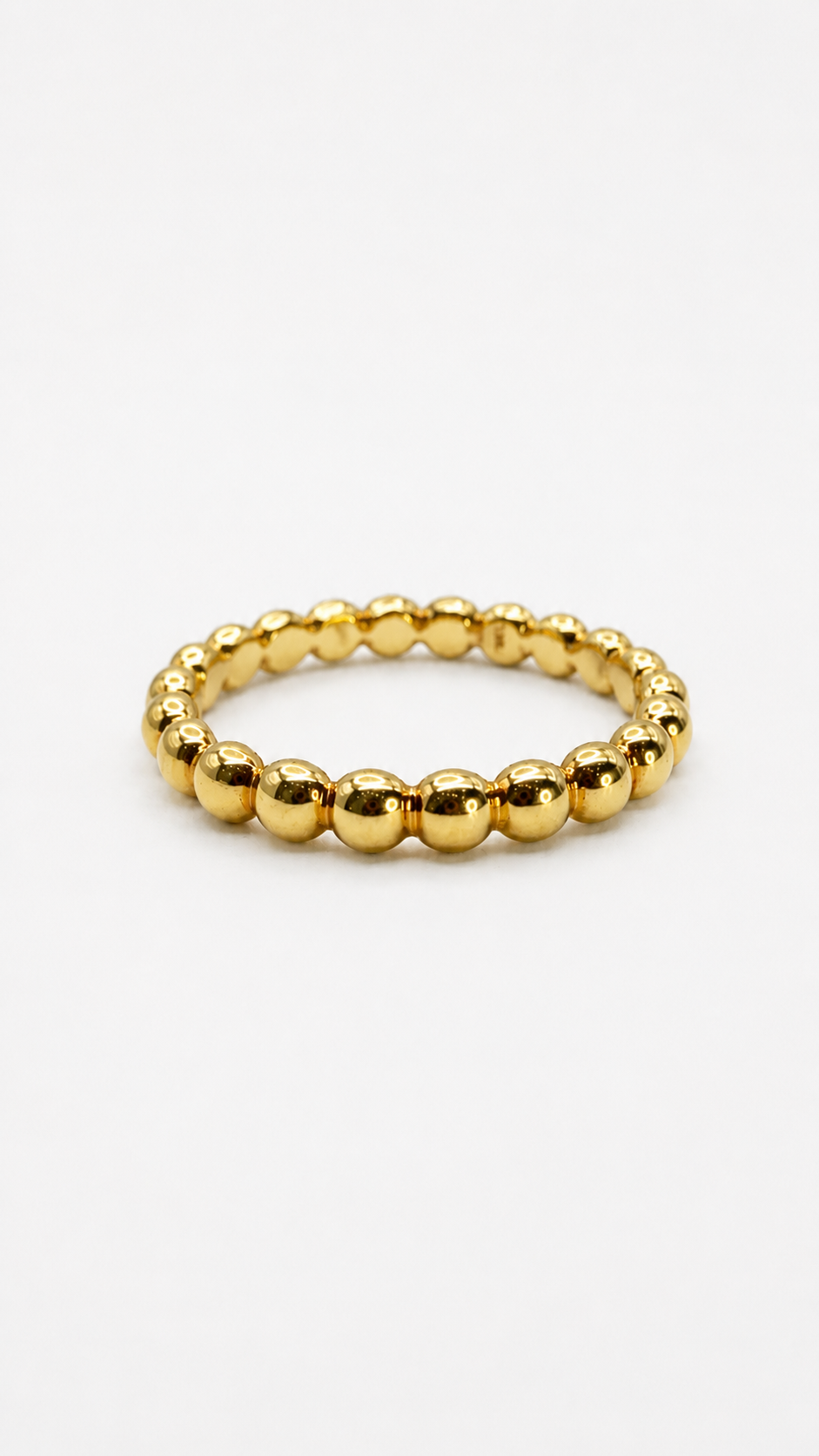 Yellow Gold "Bead" Ring