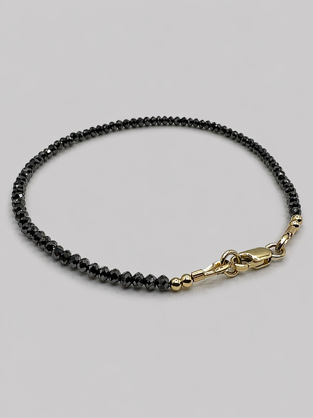 Black Diamond Bracelet Strand