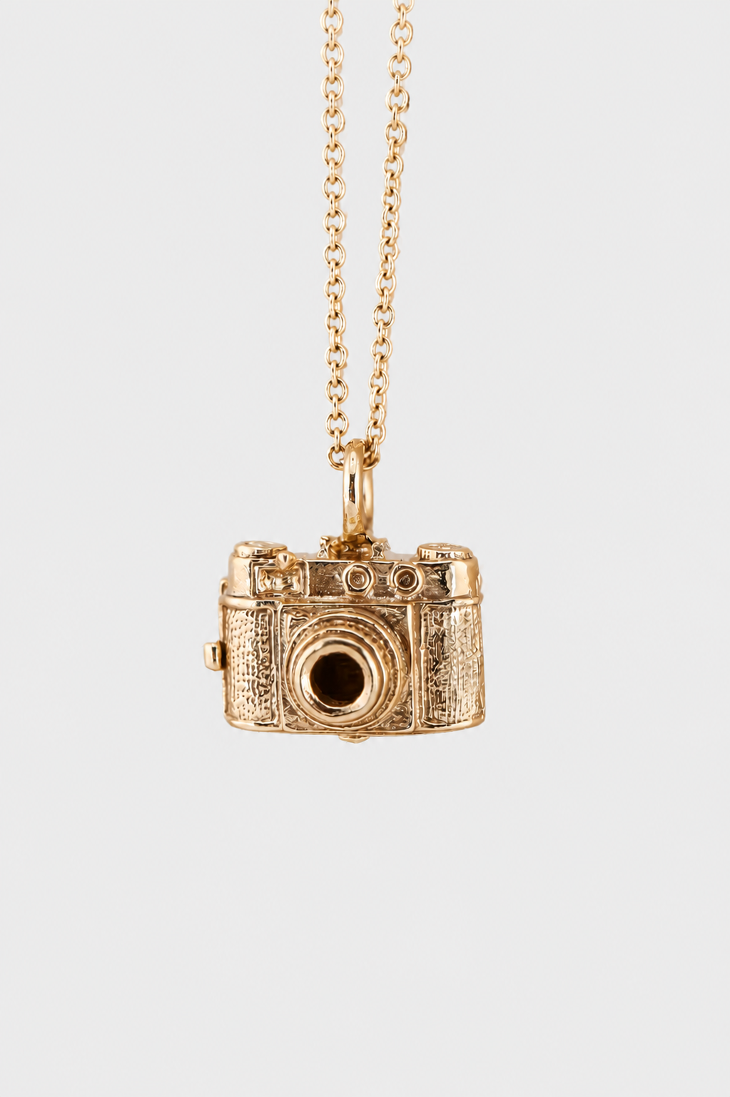 Camera Pendant Necklace