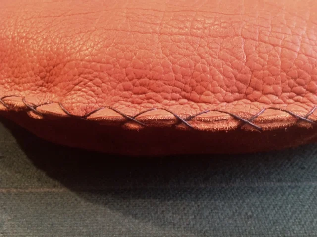 detail (hand sewn)