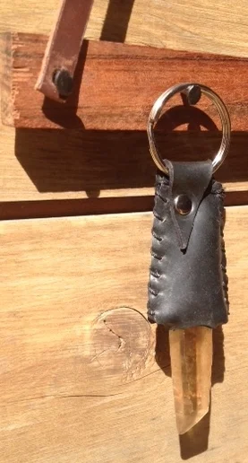 smoky quartz (available at bkb ceramics joshua tree, CA