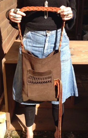 suede hobo (available at The End Yucca Valley, CA)