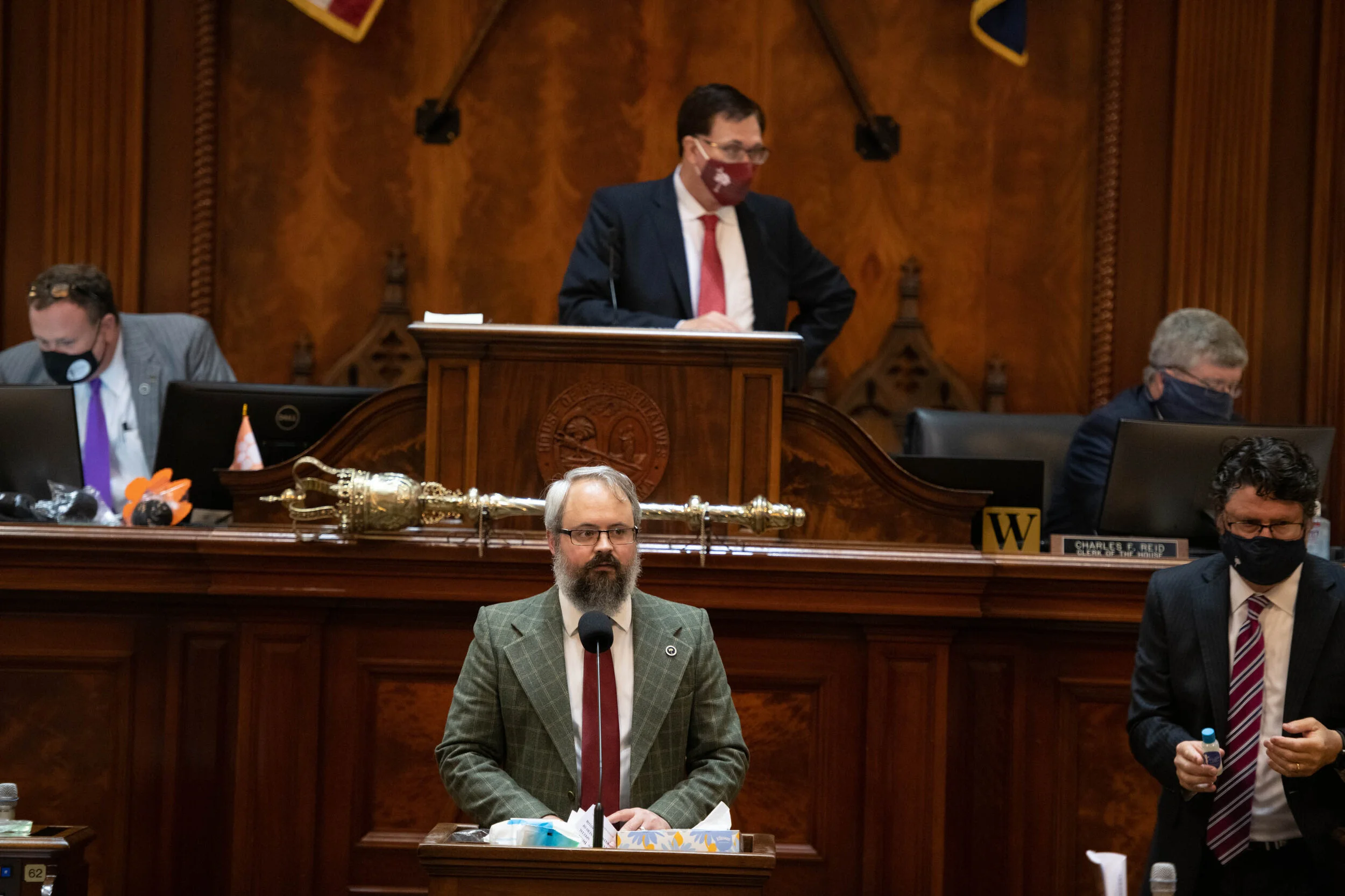 Why I Don't Wear a Mask At The Statehouse
