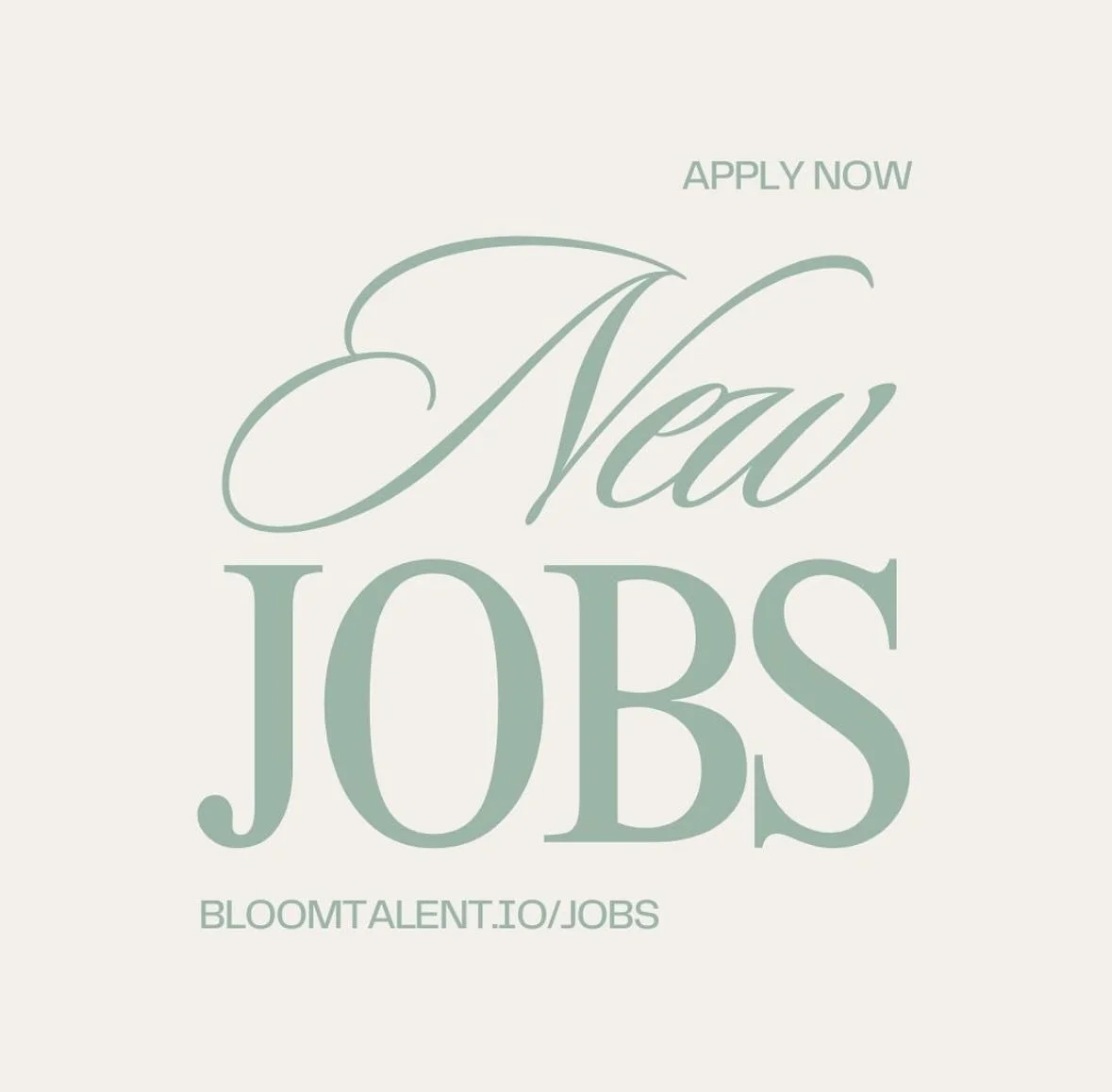 NEW JOBS! Looking for a new role this fall?! We&rsquo;re partnering on some exciting opportunities right now! Check out our job board for a full listing &amp; to apply ✨ [link in bio] #hiring #newjobs
