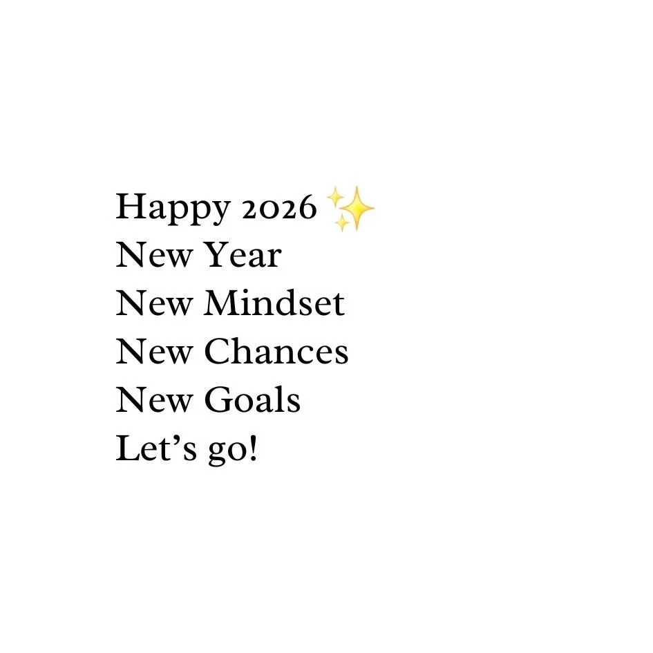 A year full of new possibilities ✨💫 Happy 2026!
