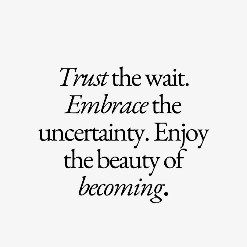 A gentle reminder for the in-between seasons ✨🦋