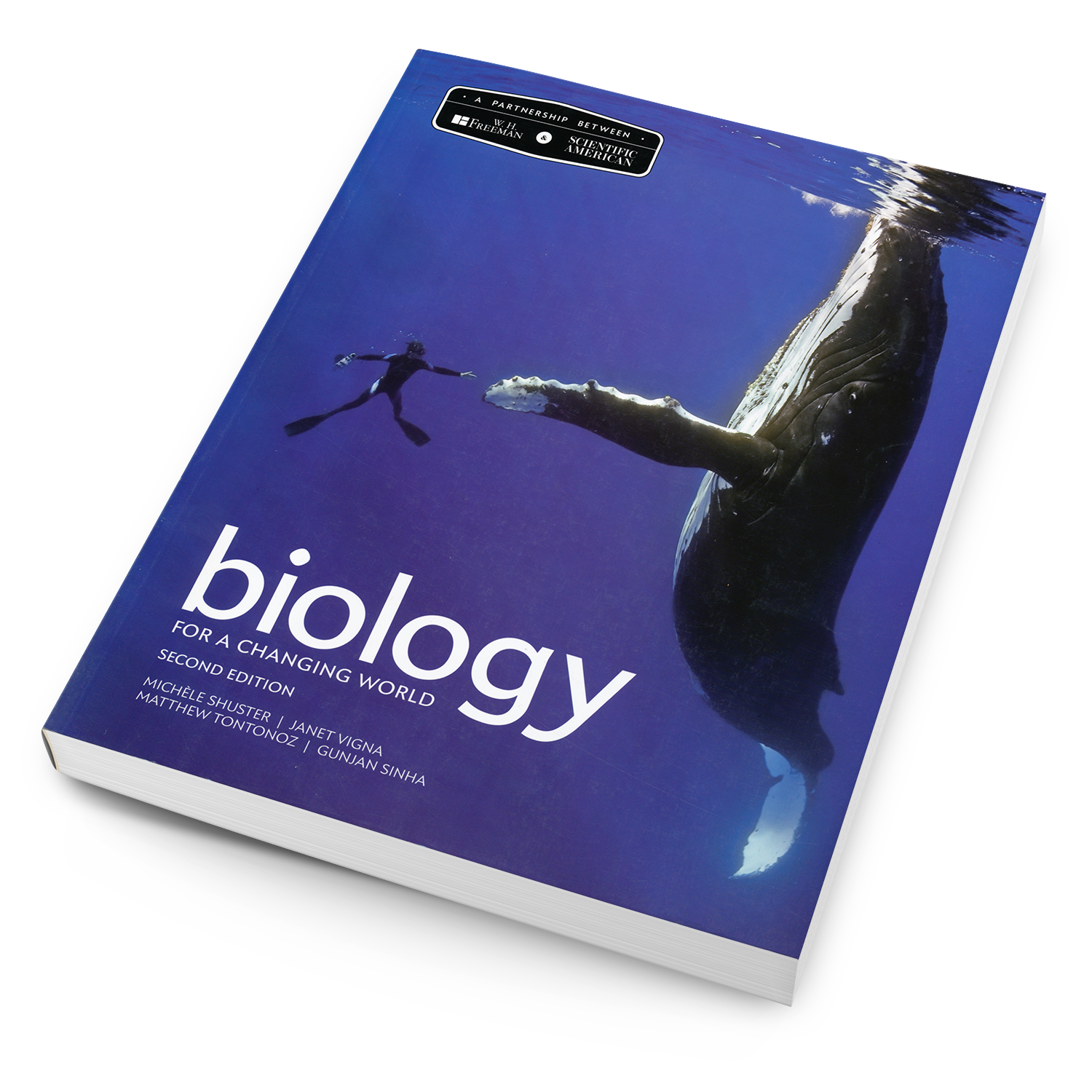 College Biology with Magazine Styling