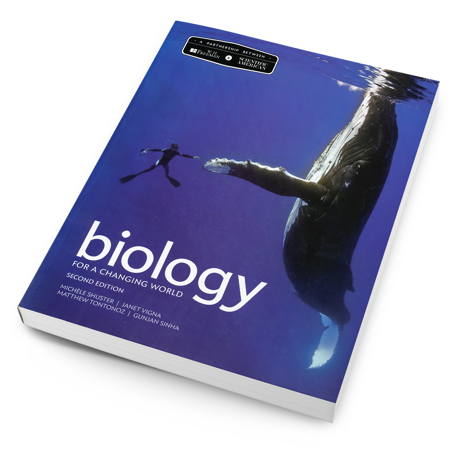 College Biology with Magazine Styling