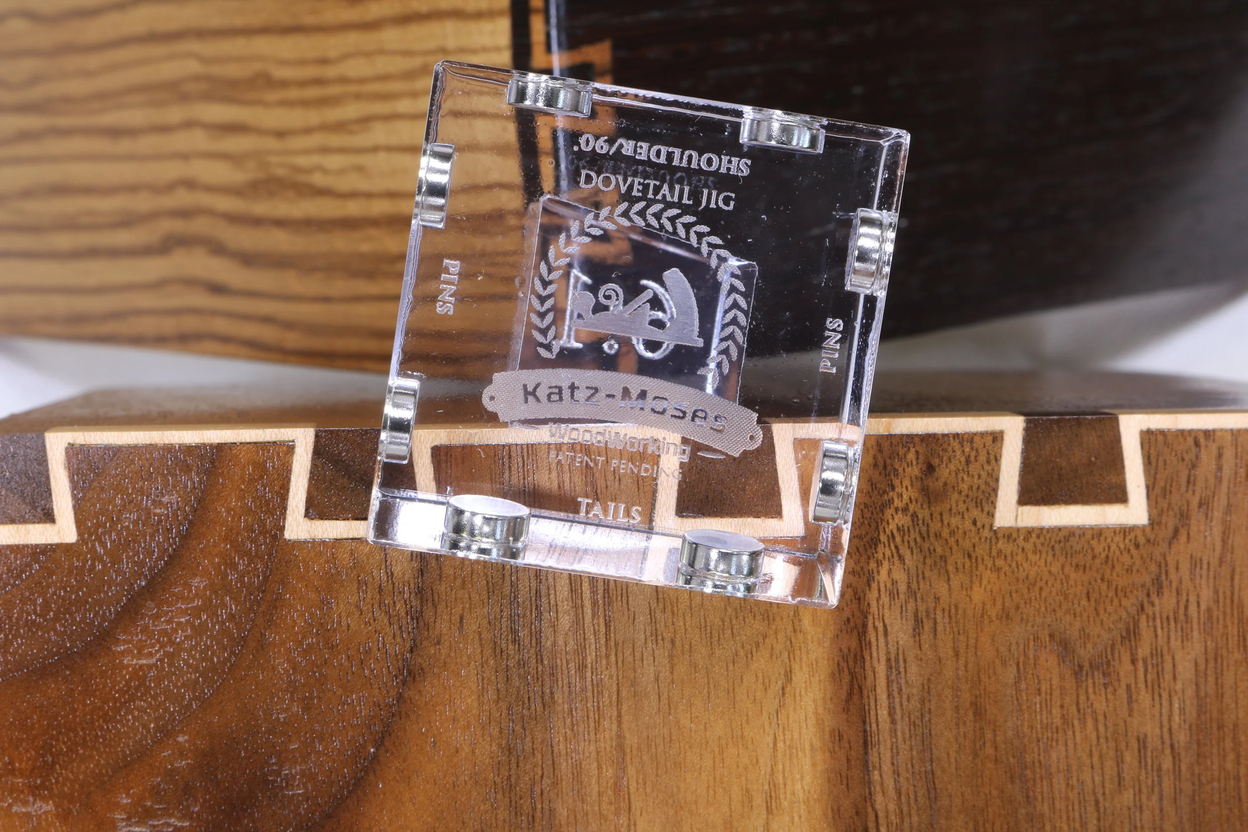 81 Clear Urethane KatzMoses Dovetail Jig and 90 Degree