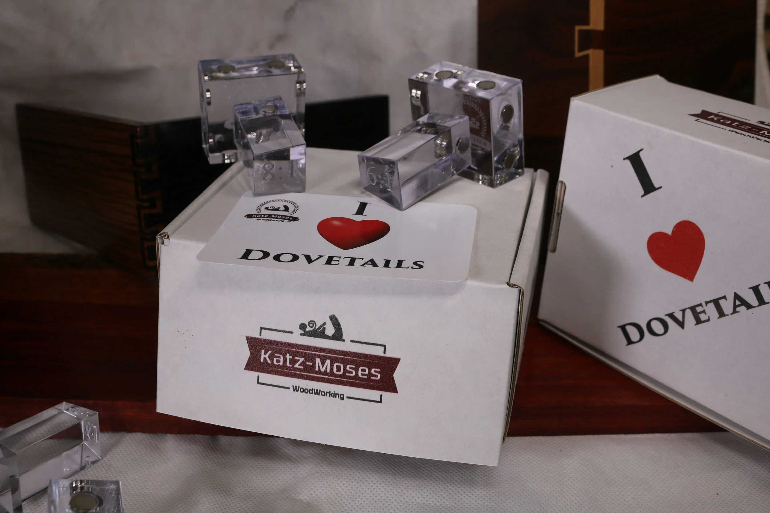 61 Clear Urethane KatzMoses Dovetail Jig and 90 Degree