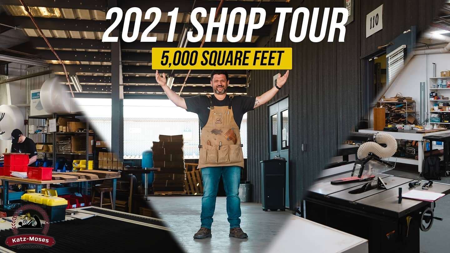 (Link in Bio) We are HIRING and growing. I thought this wood (punny ha) be a good opportunity to share the changes at our 5,000 sqft wood and manufacturing shop. I will show you the tools, manufacturing equipment and distribution center we&rsquo;ve c