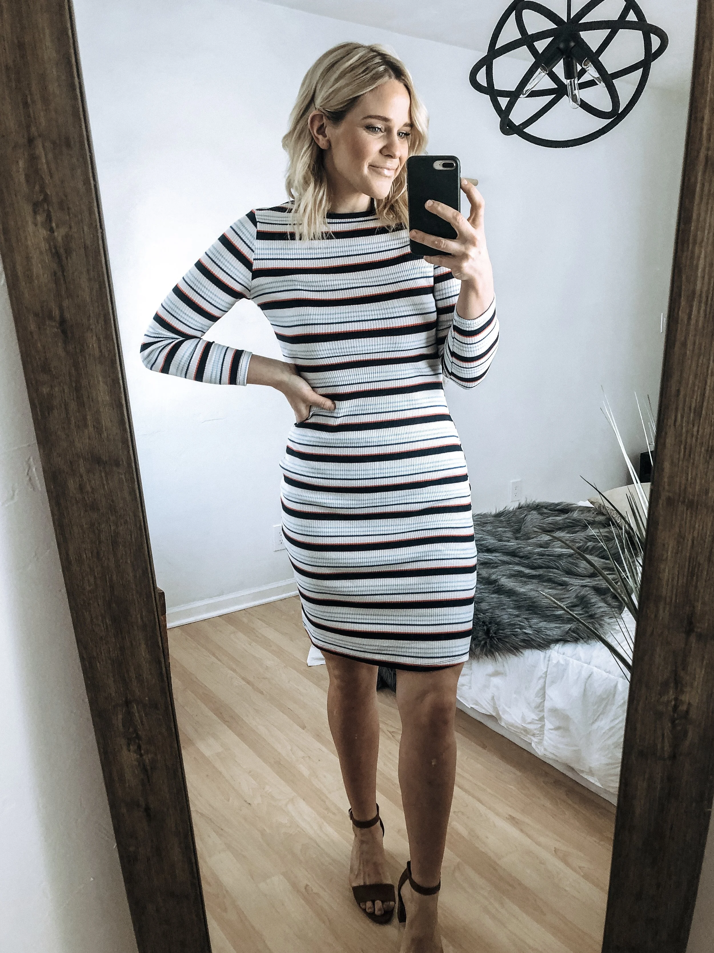 You'll be ready for spring in this Old Navy Knit Dress!