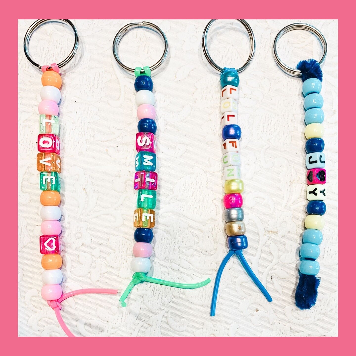 Looking for a fun and meaningful crafting project for your kids? Check out these adorable kindness beaded keychains are students will be making today in our Kids Crafting for Good Club!⁣
.⁣
Join other children from all over as they craft items to spr