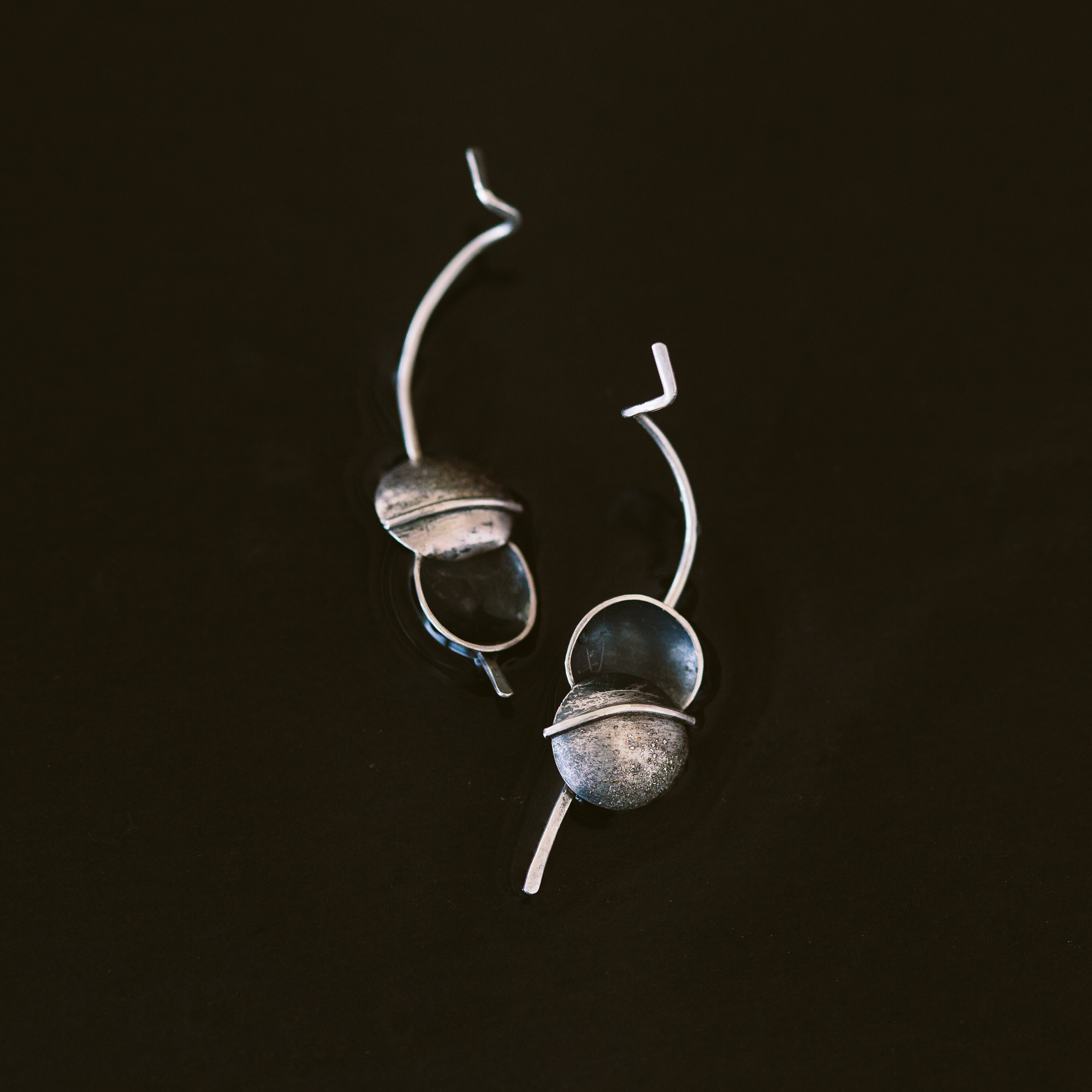 Argentium Silver Earrings