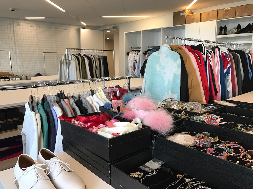 The fashion closet! 