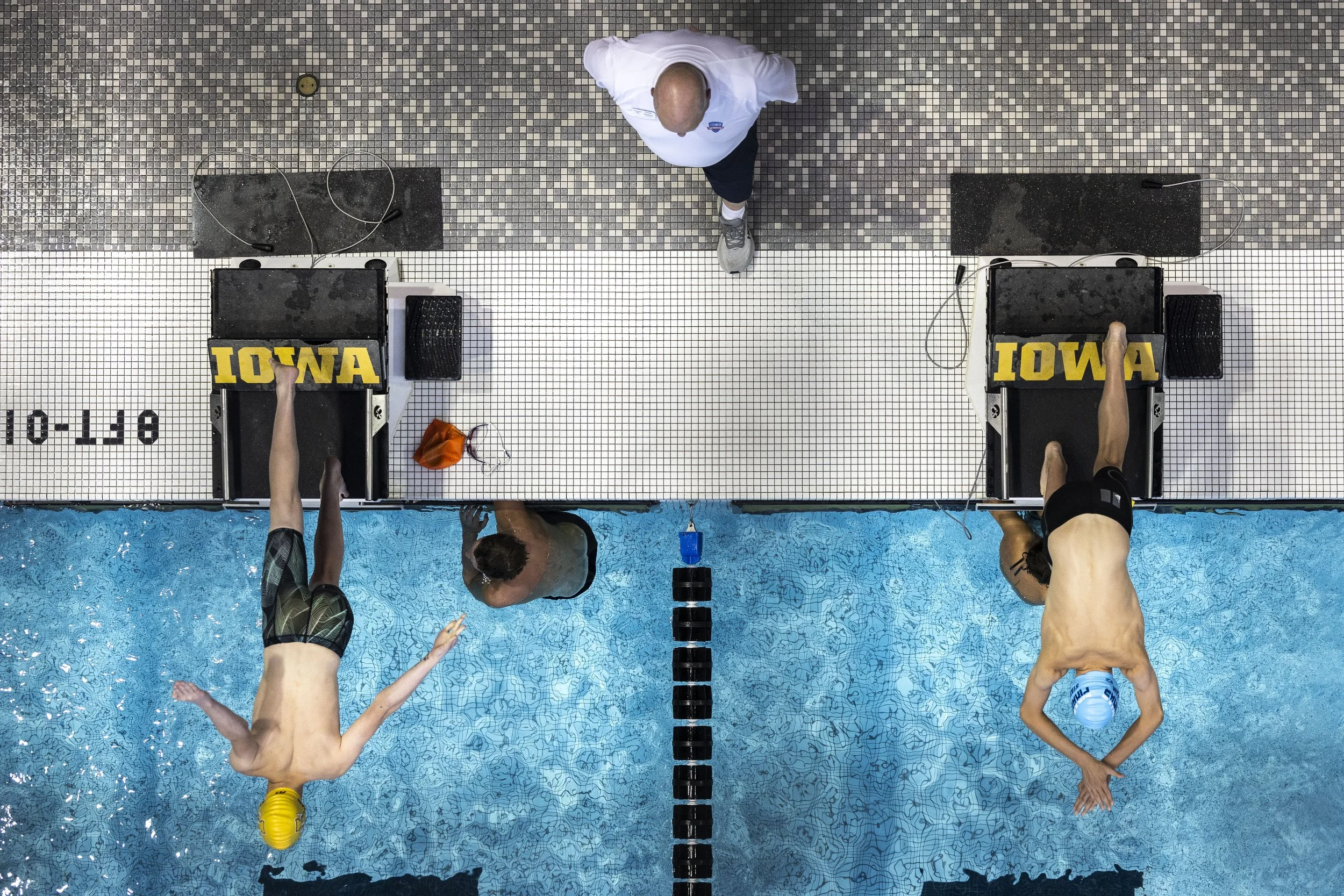  Swimmers compete at the IASI Long Course Championships, Friday, July 21, 2023, at the Campus Recreation and Wellness Center (CRWC) on the University of Iowa campus in Iowa City, Iowa. 