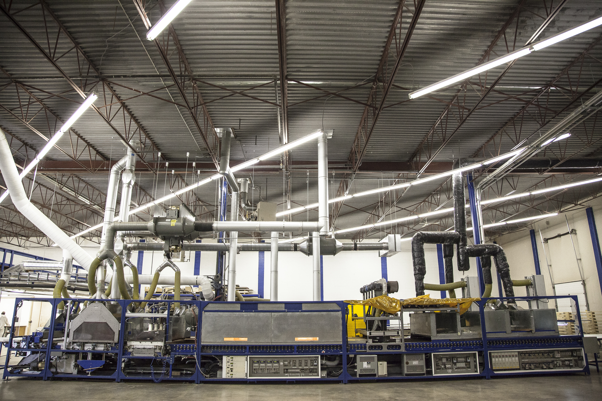 The Paintline – our one-step production line.