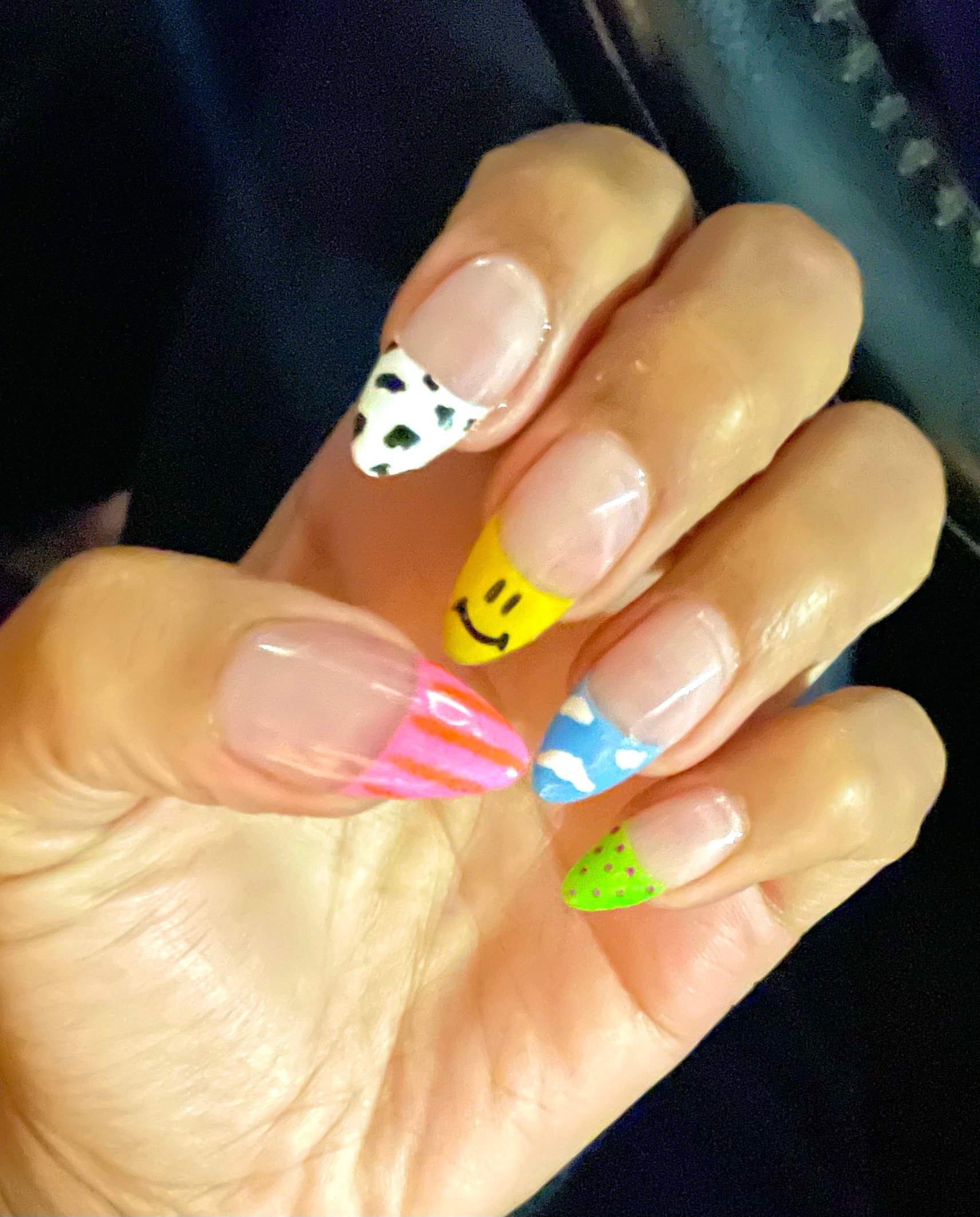 I’ve been Trying New Things! This week, nails!