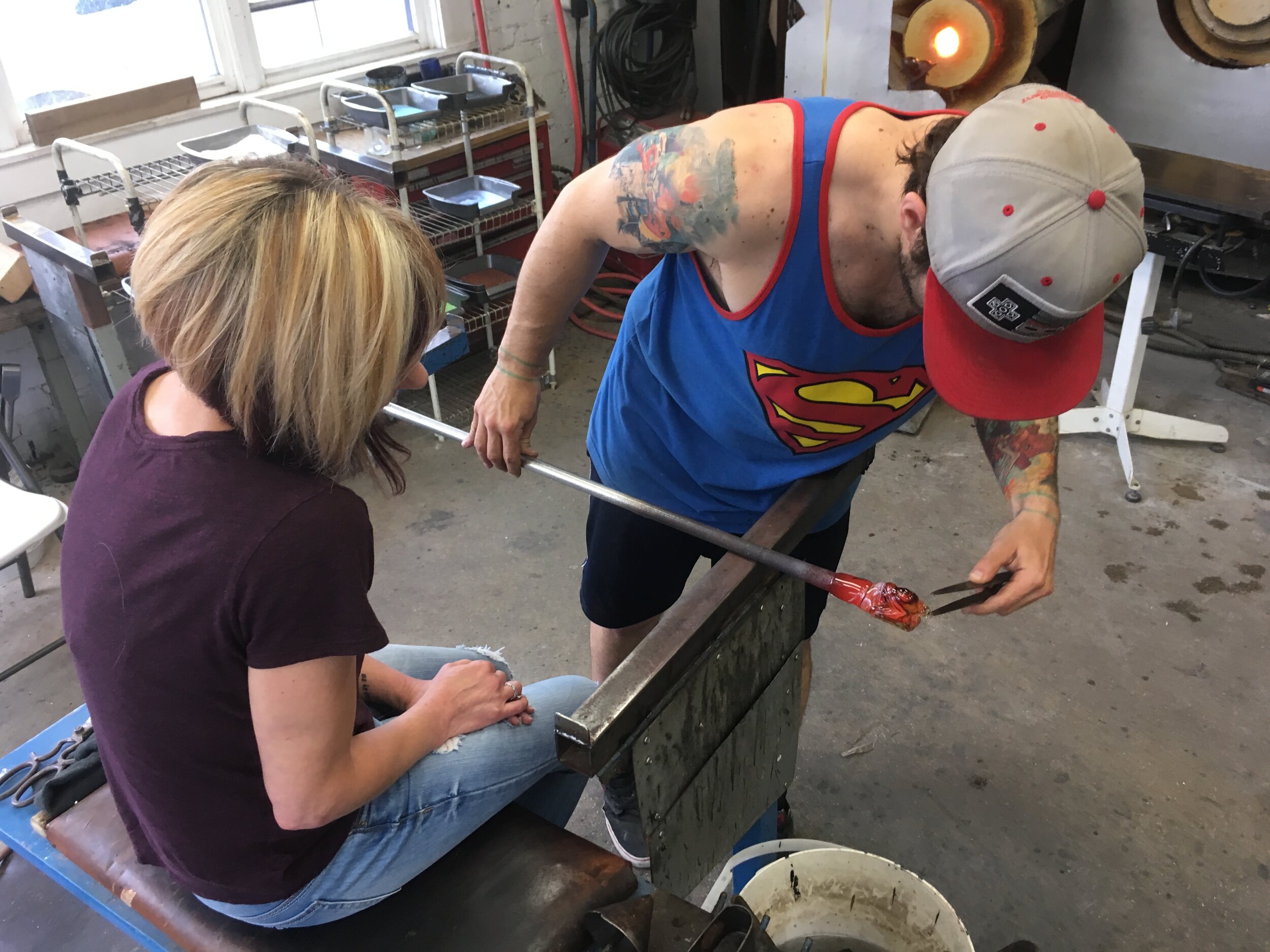 Glass Blowing Lessons and Demos — Glass Blowing