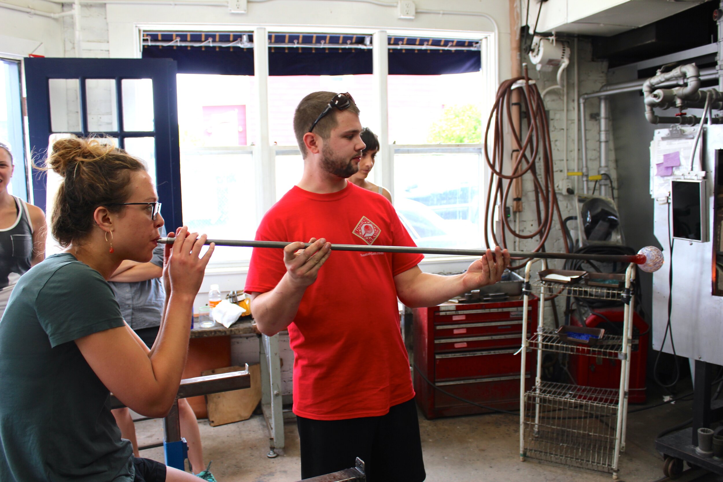 Glass Blowing Lessons and Demos — Glass Blowing