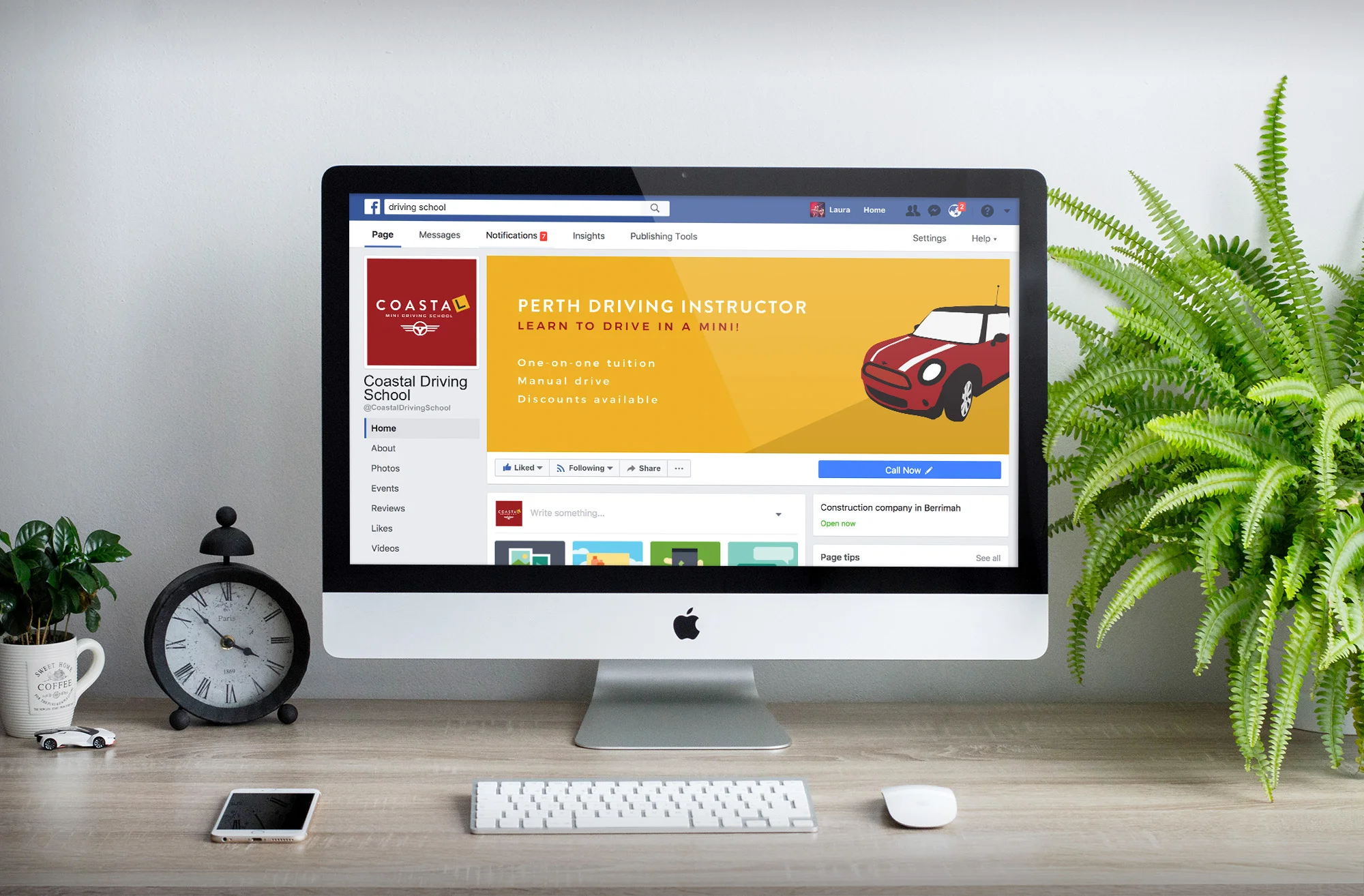 FACEBOOK PAGE DESIGN