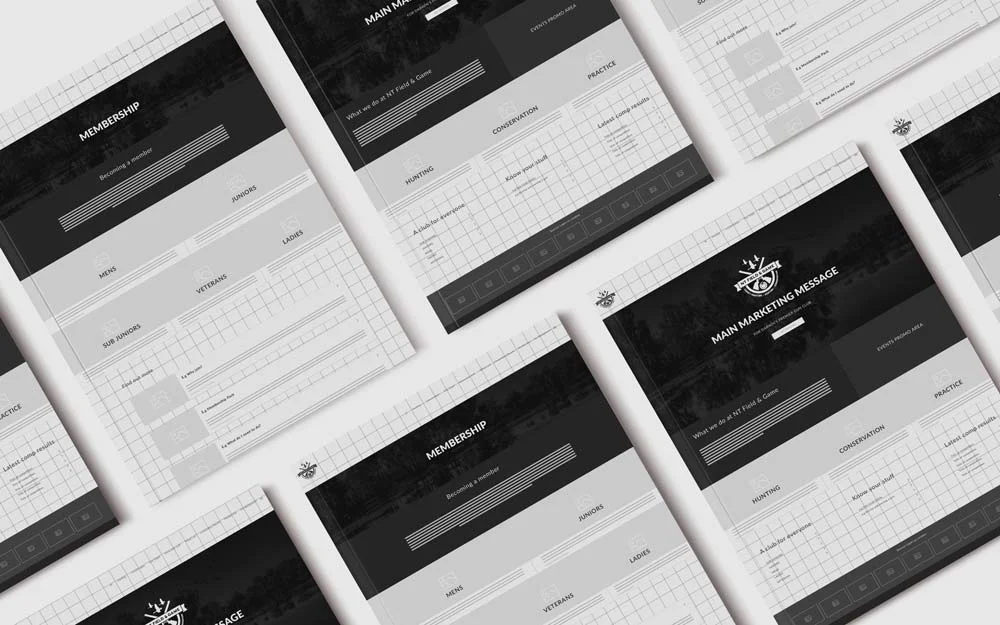 WIREFRAMING KEY PAGES AND USER JOURNEYS
