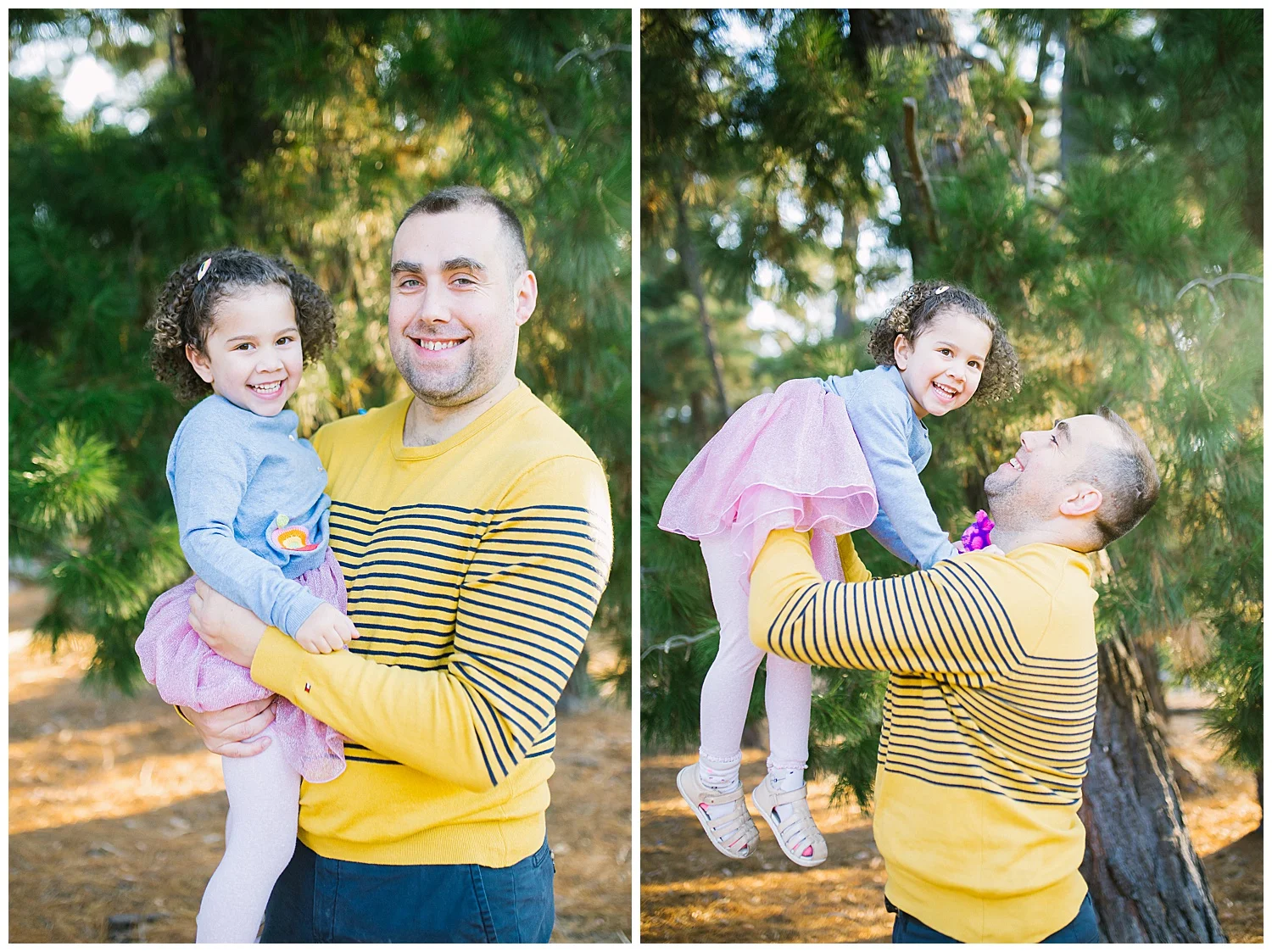 Father and daughter family and newborn photographer photography portrait beach sunrise sunset black and white candid natural light sunlight 
