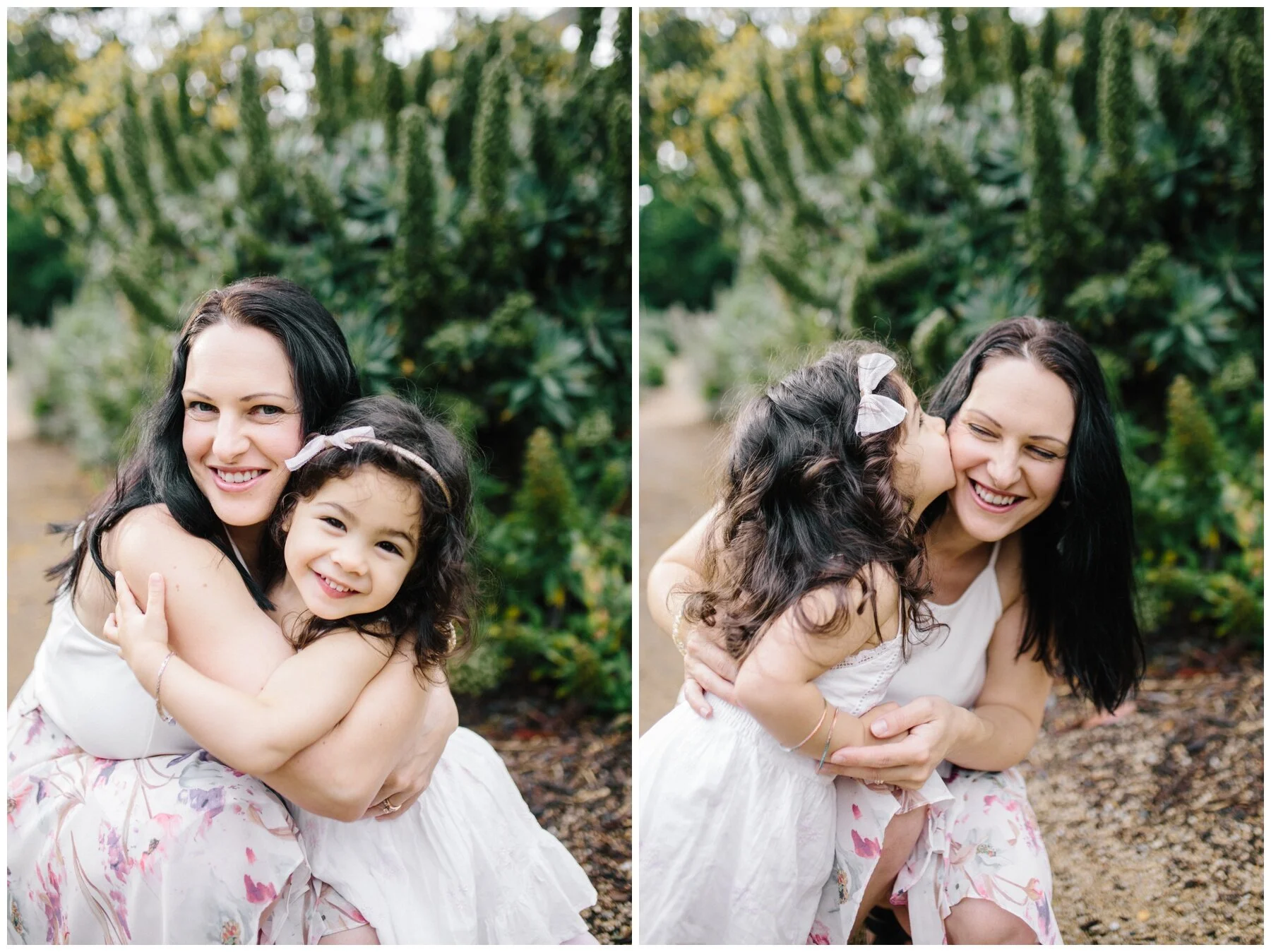 Eaglemont family photographer photography mother and daughter rose garden