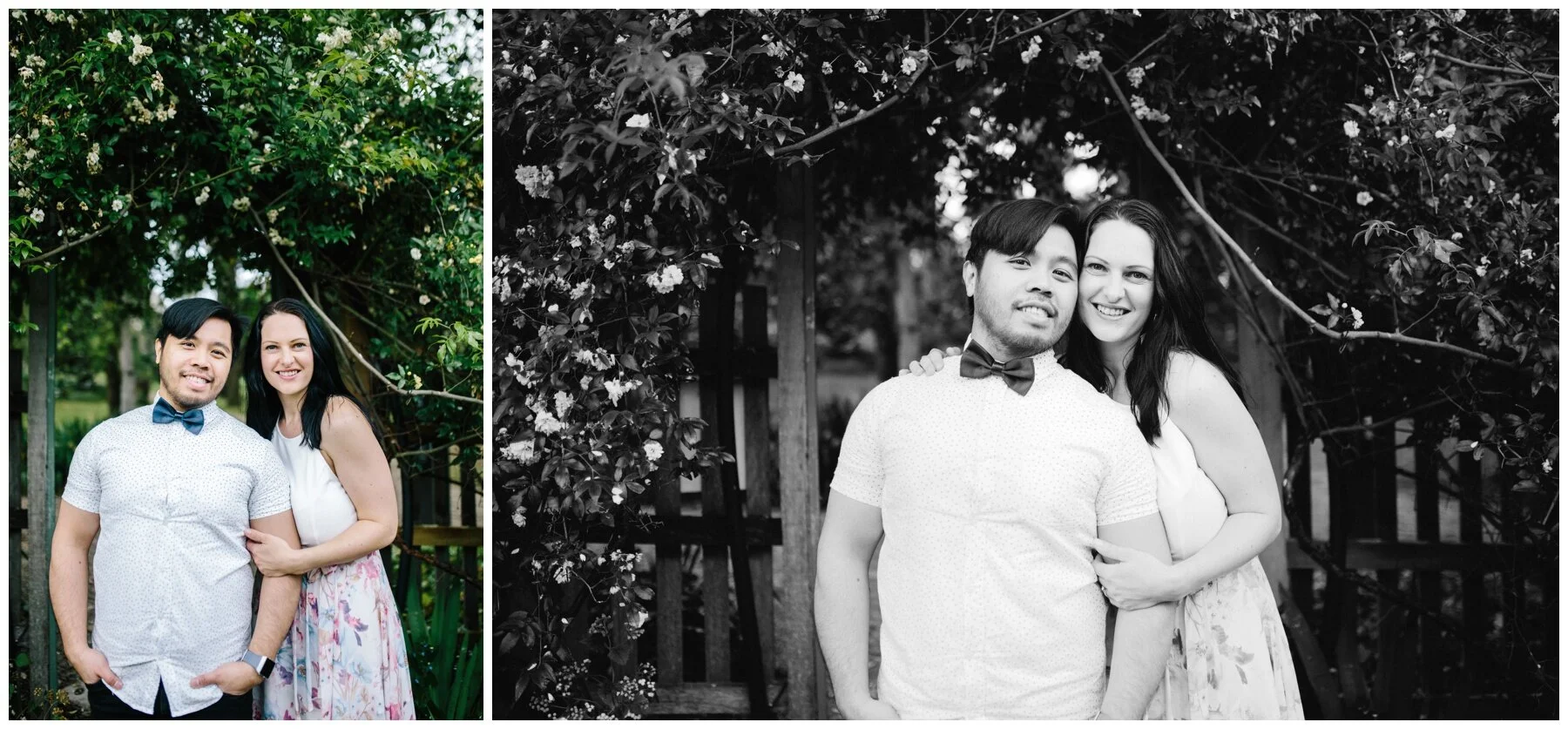 Eltham couple photography photographer mum and dad parents love black and white portrait