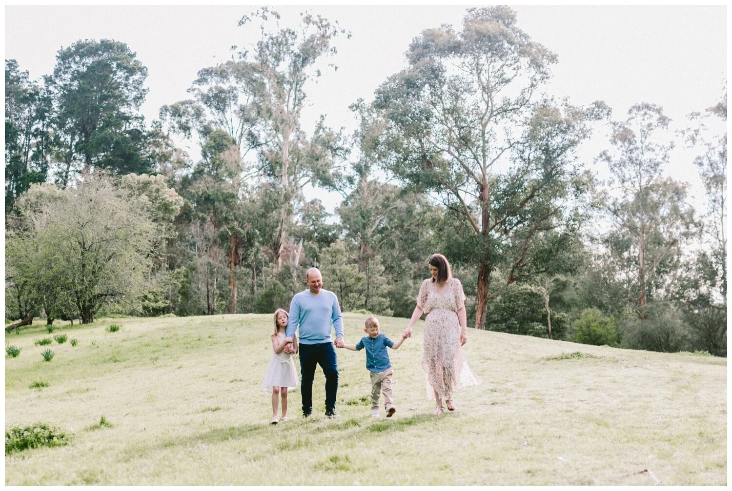 Malvern Family Photographer. Outdoor Photography session. Sunrise. Spring. Garden photography. Candid. Natural light. girl. Motherhood photography. Mother and daughter.