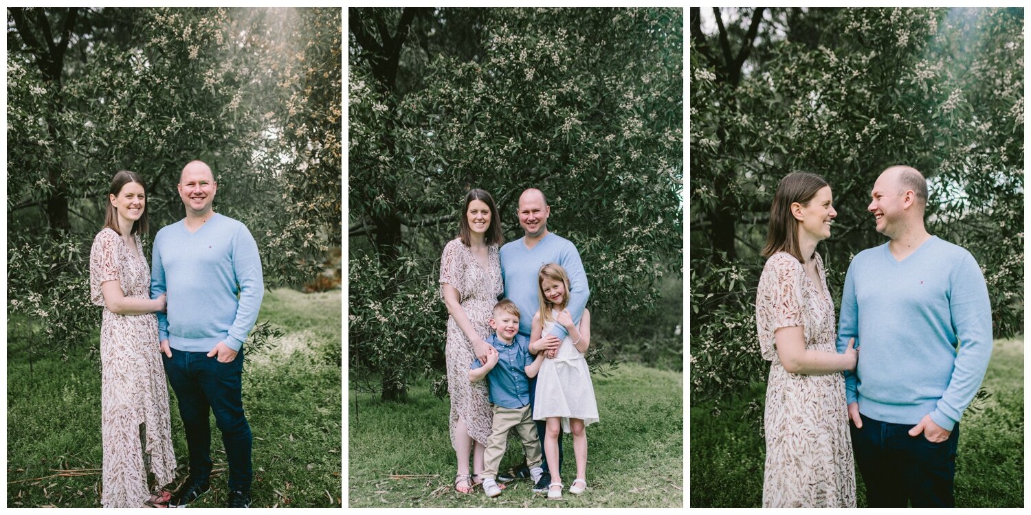 Camberwell Family Photographer. Outdoor Photography session. Sunrise. Spring. Garden photography. Candid. Natural light. Motherhood photography. Women’s portrait. Magazine style.