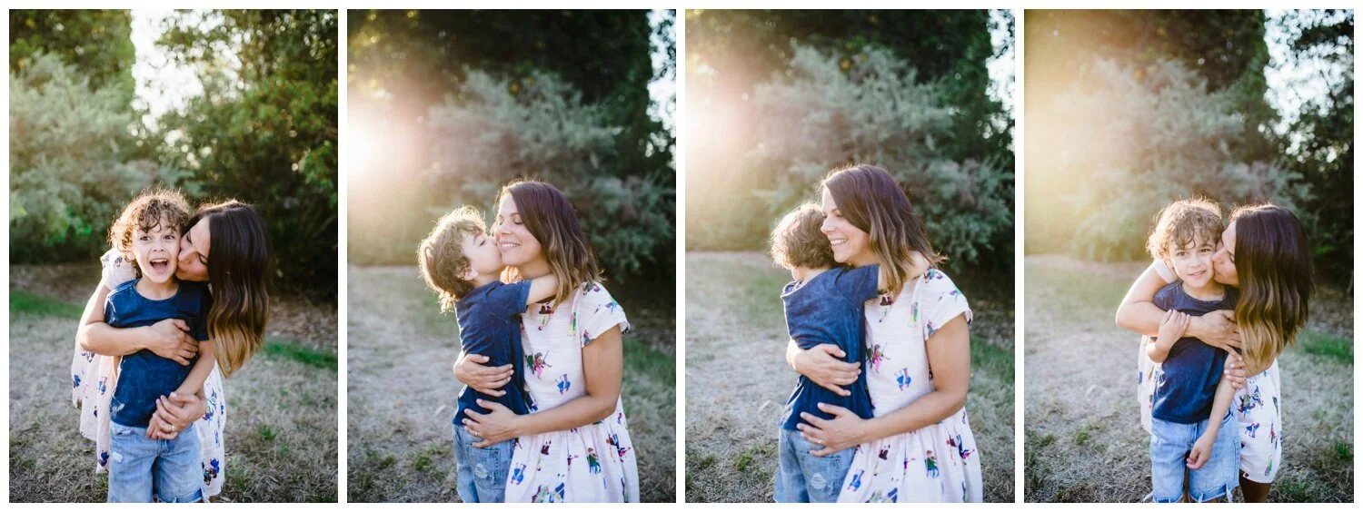 Family photographer Nunawading. Natural family photography. Siblings. Brother and sister. Backlight. Natural light. Sunset. Sunrise. Melbourne. Candid summer autumn spring garden