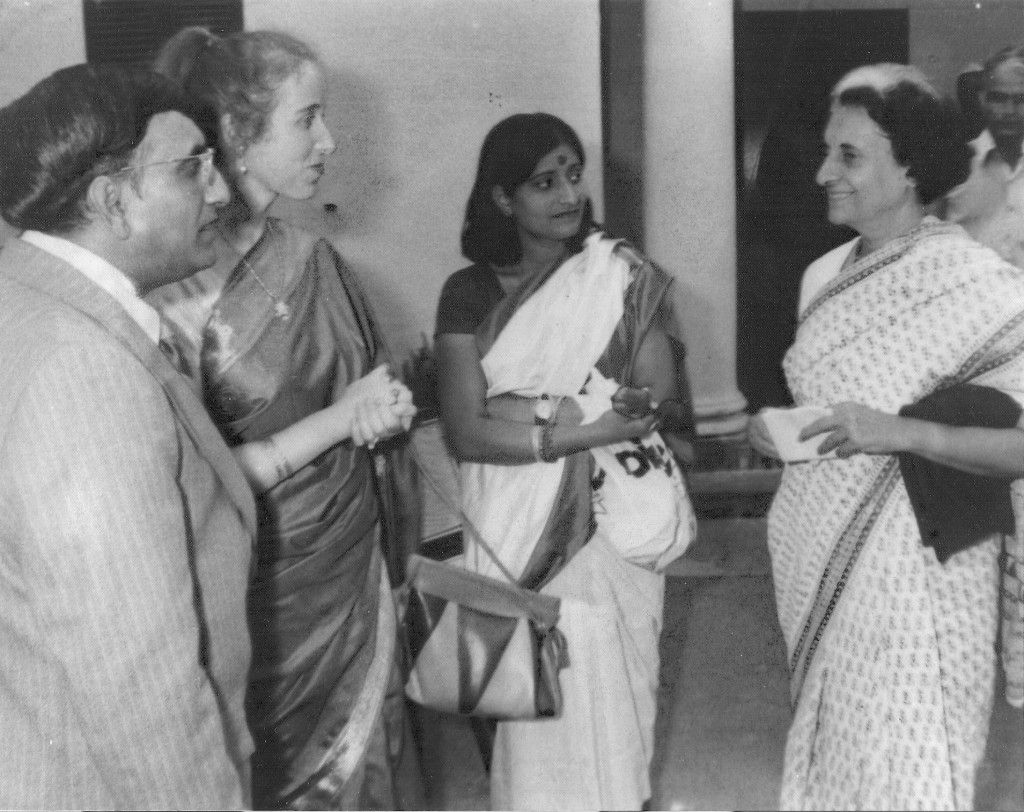 Ostaro with Indira Gandhi 