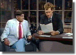 On David Letterman Show