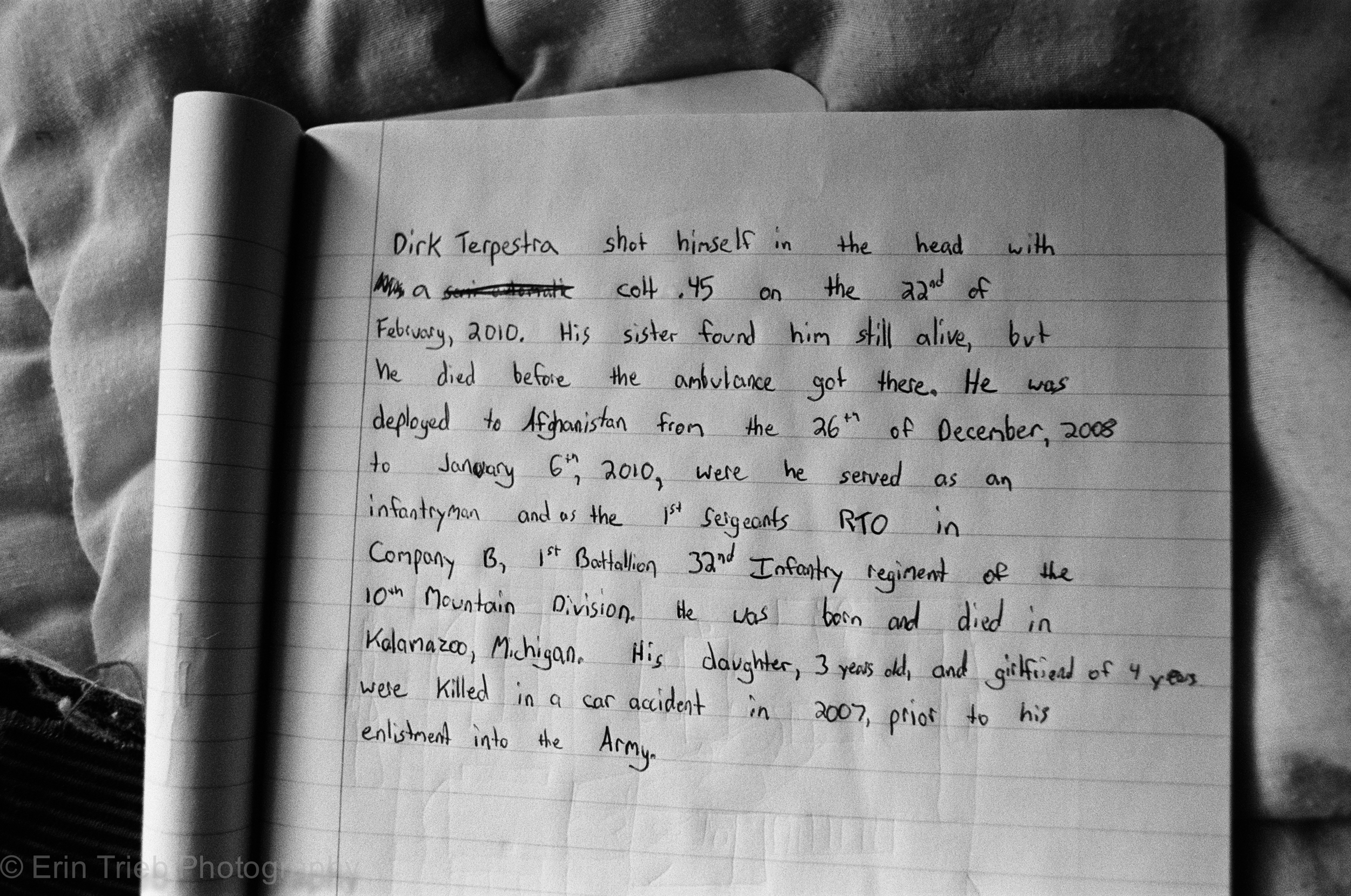 A soldier's diary. Watertown, New York