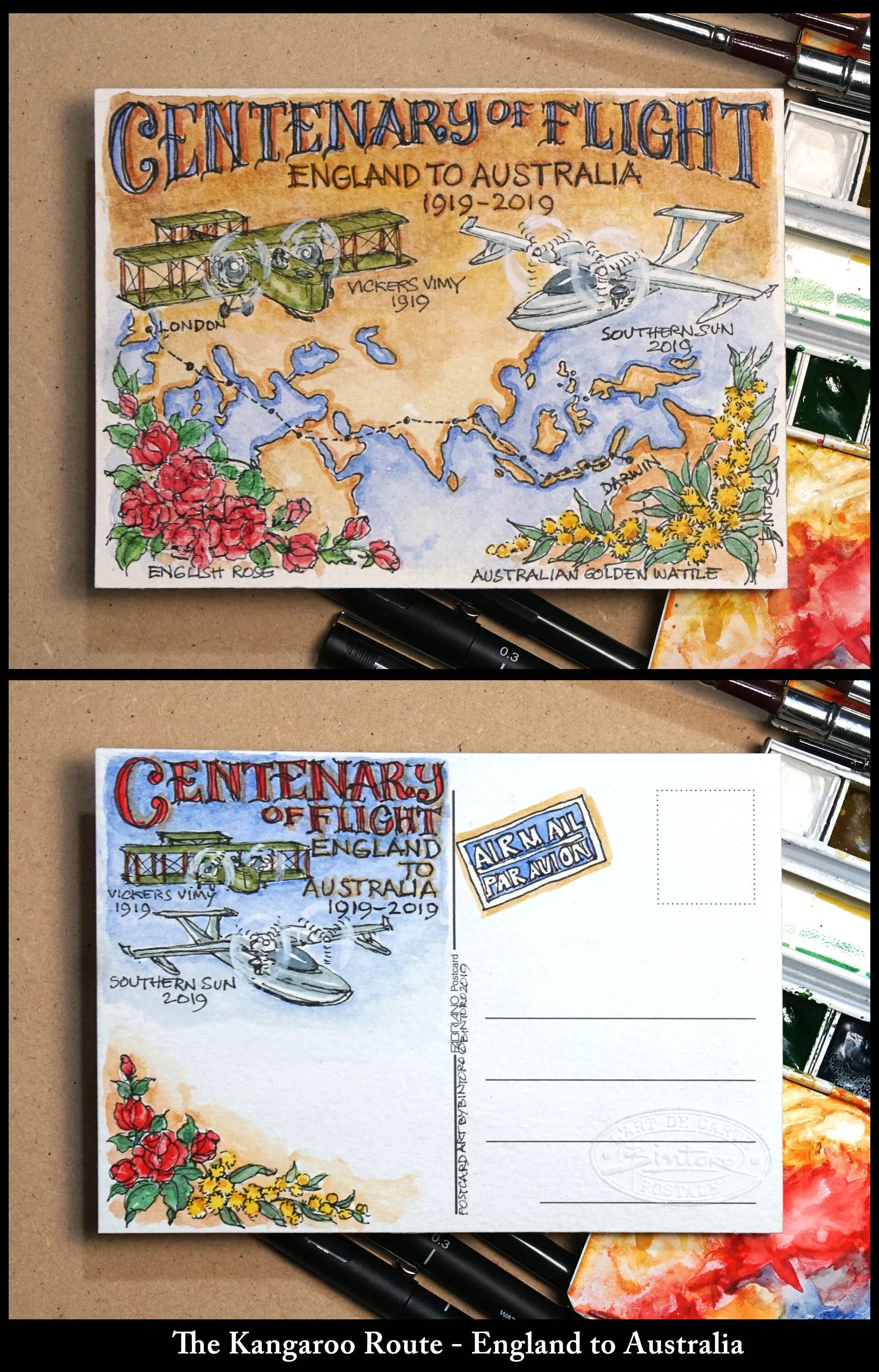 Epic Flight Centenary - The Route 