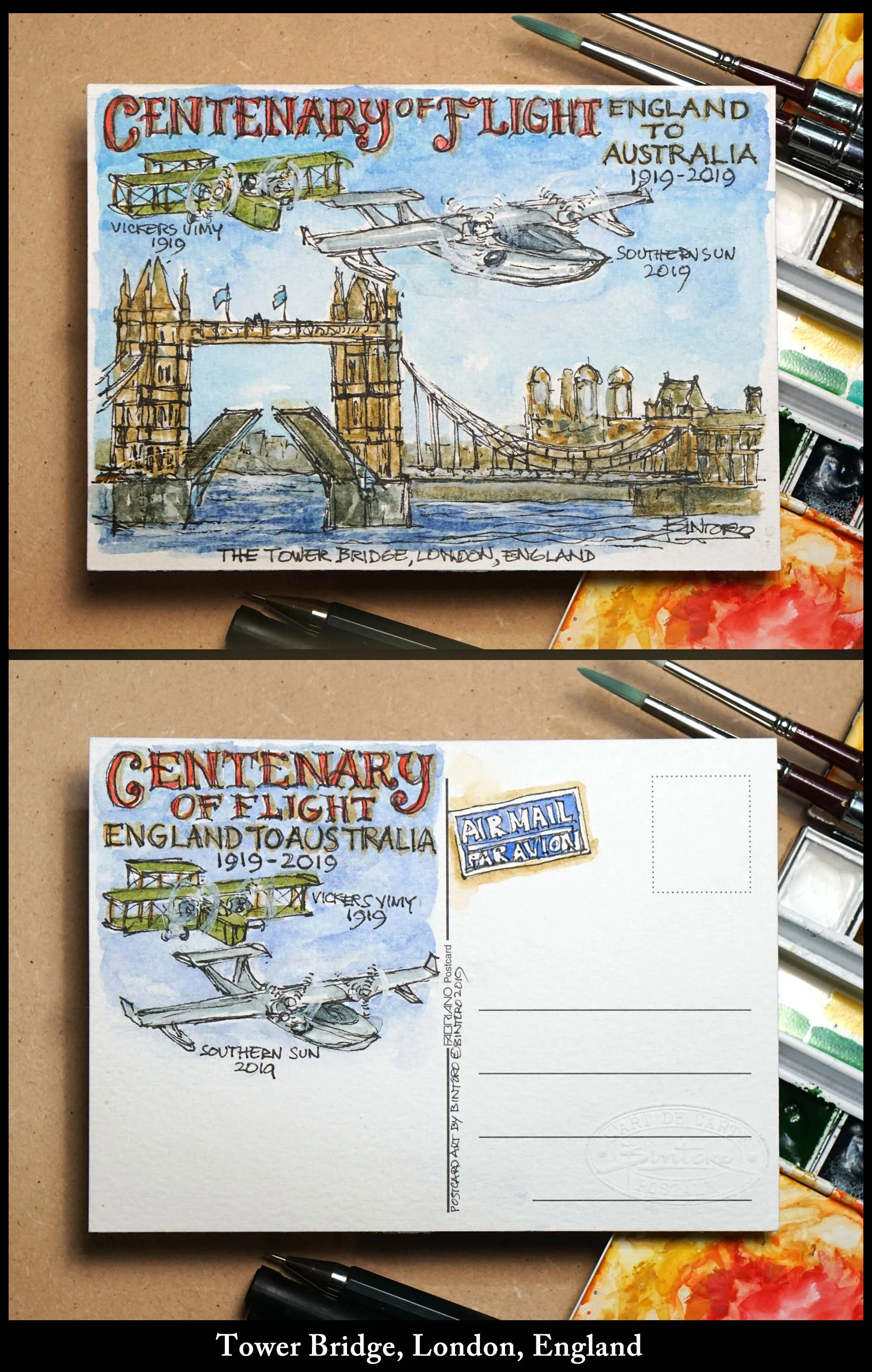 Epic Flight Centenary - The Tower Bridge