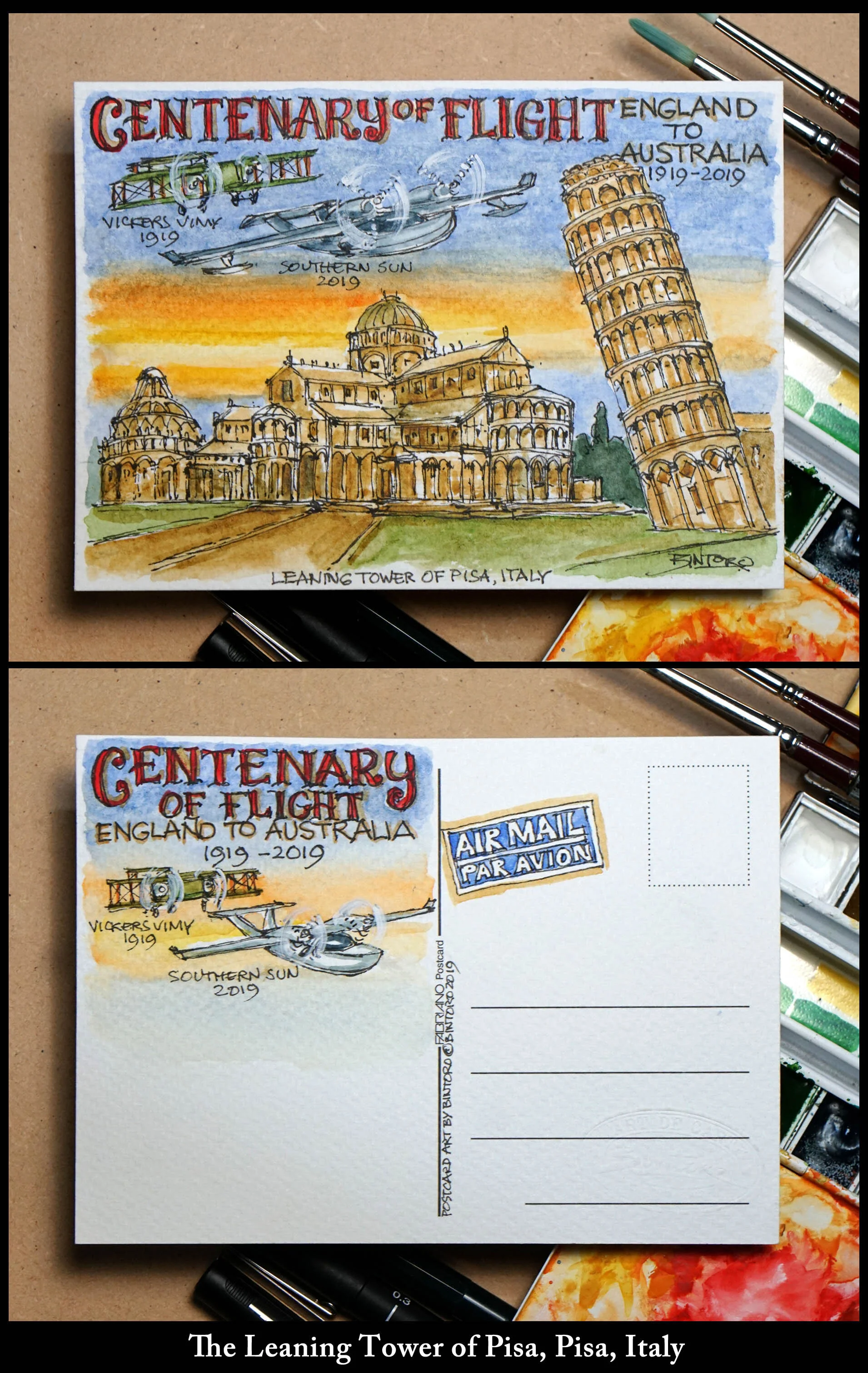 Epic Flight Centenary - Leaning Tower of Pisa