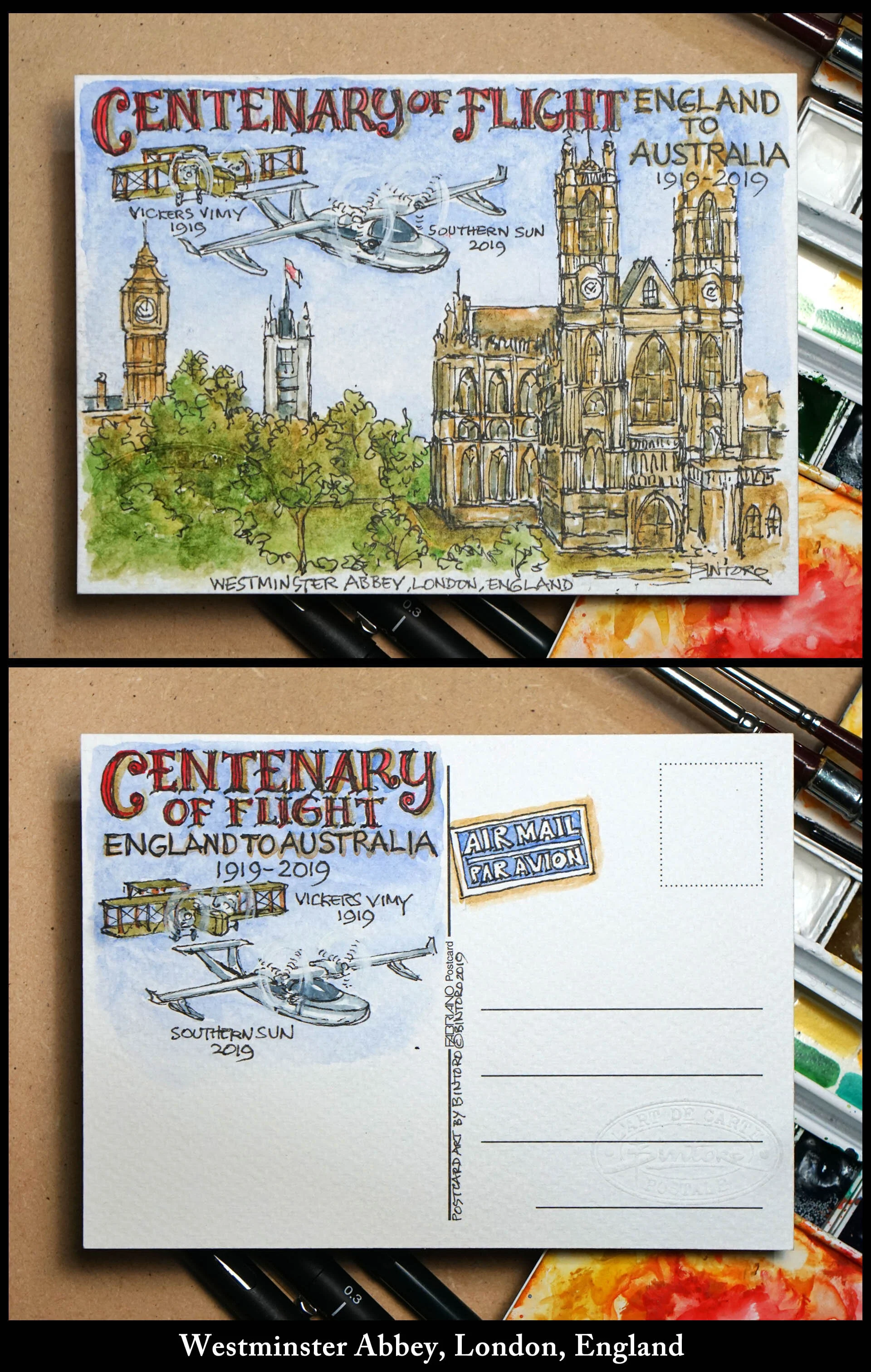 Epic Flight Centenary - Westminster Abbey