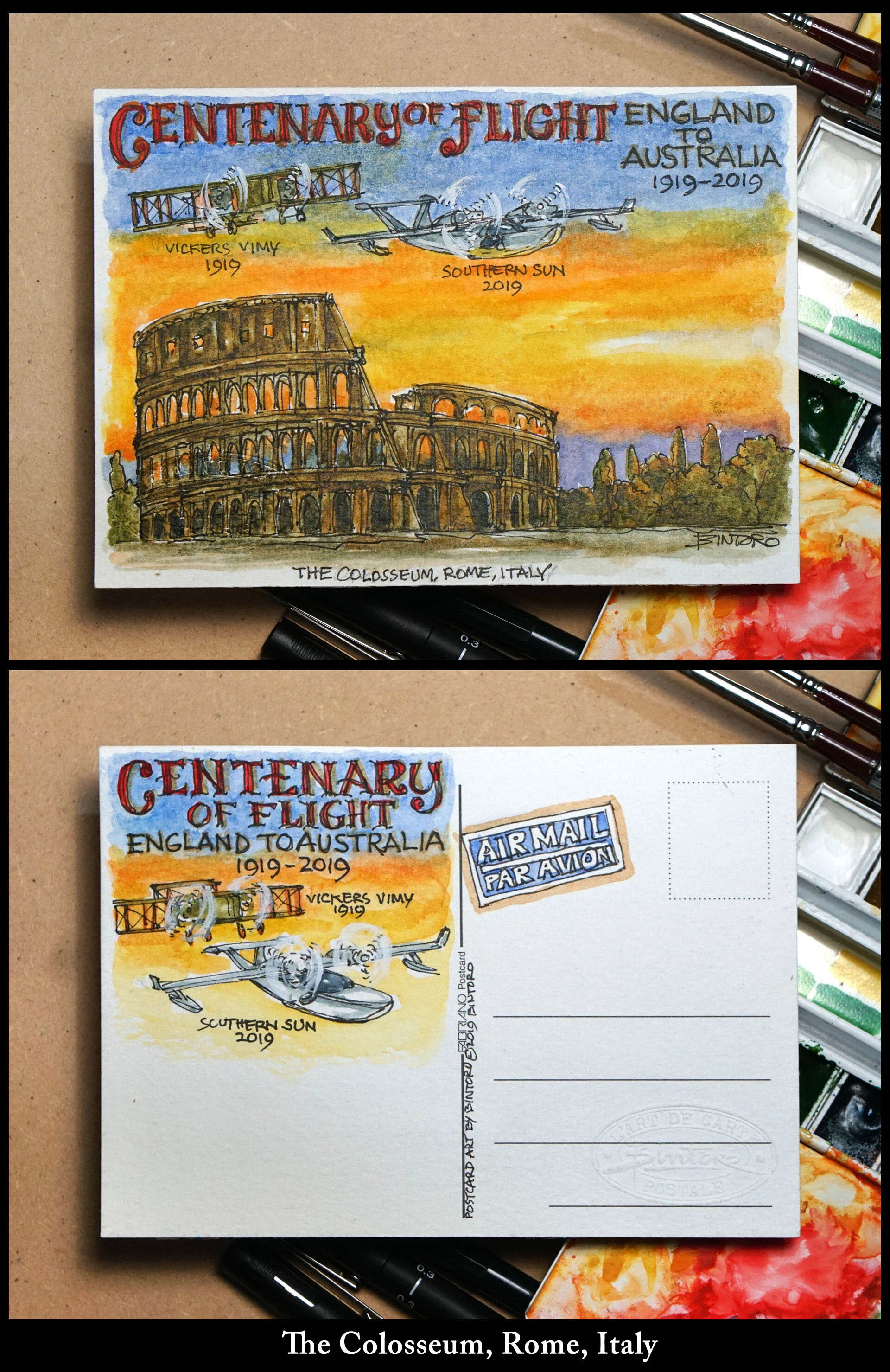 Epic Flight Centenary - The Colosseum