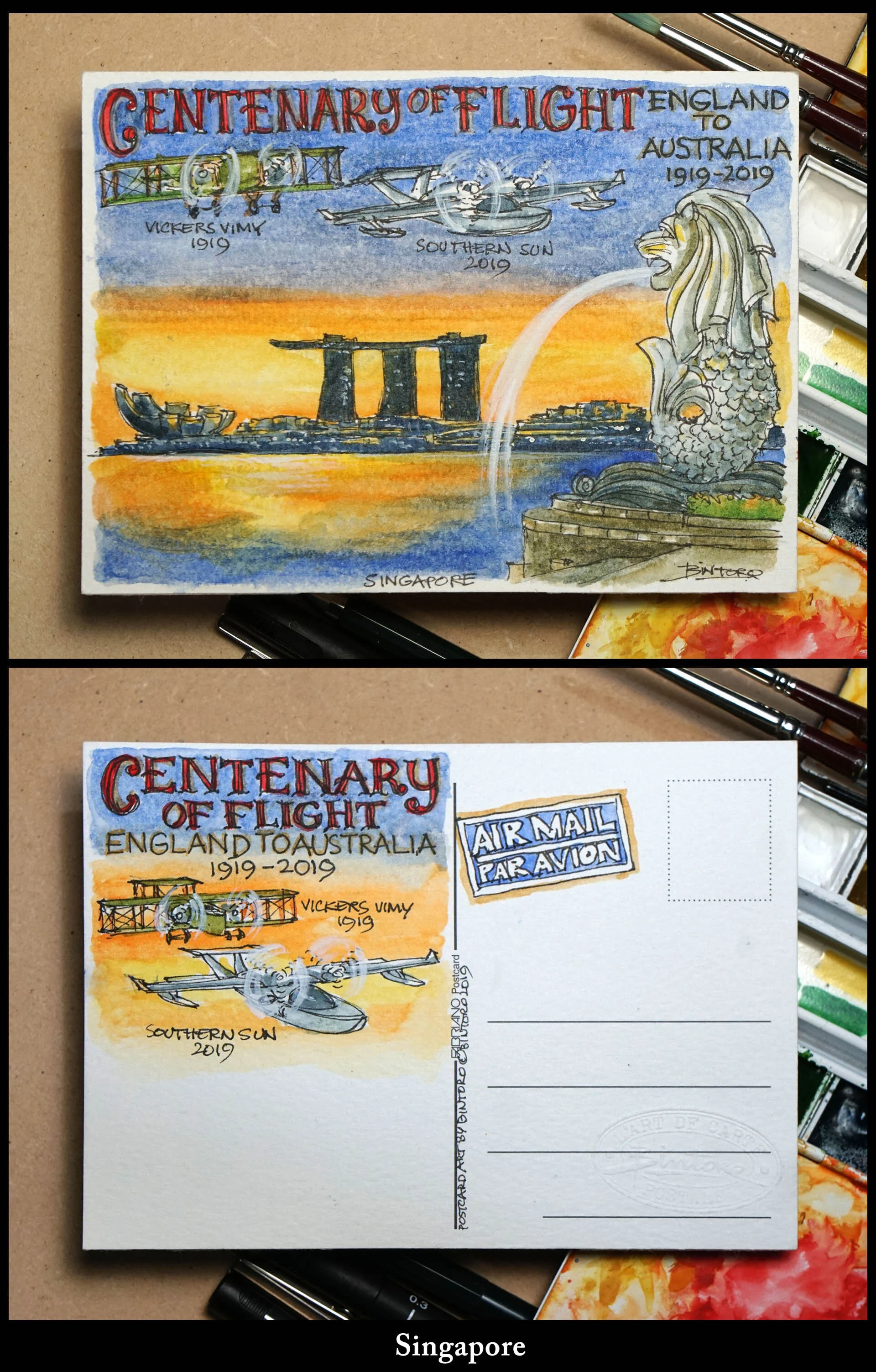 Epic Flight Centenary - Singapore