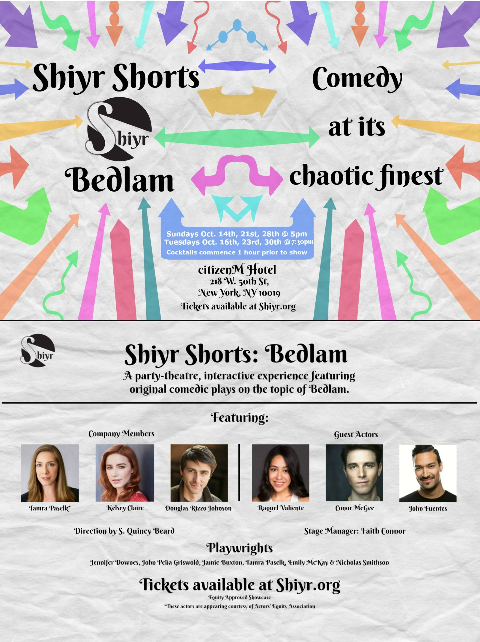 Shiyr Shorts: Bedlam