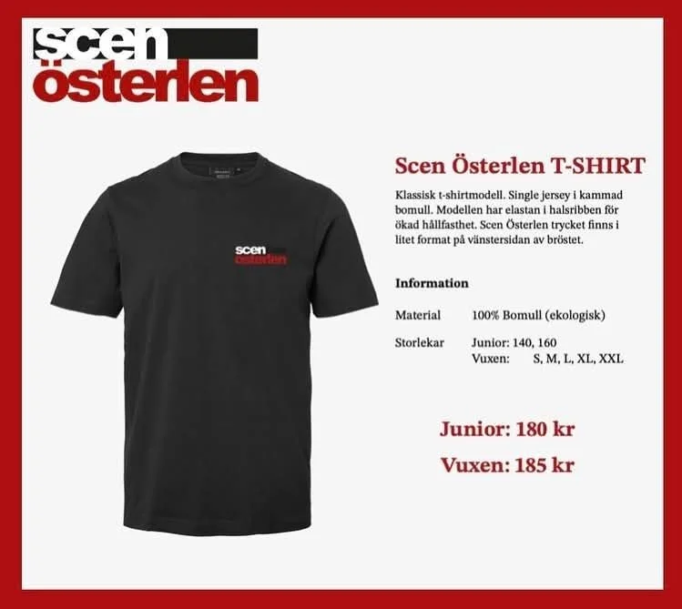 GODA NYHETER! 🥳
Ni som har &ouml;nskat f&aring; k&ouml;pa merch har nu chansen - det har visat sig att det finns en del tryck kvar och vi har nu m&ouml;jlighet att ta upp best&auml;llningar igen! G&auml;ller s&aring; l&aring;ngt lagret r&auml;cker! 