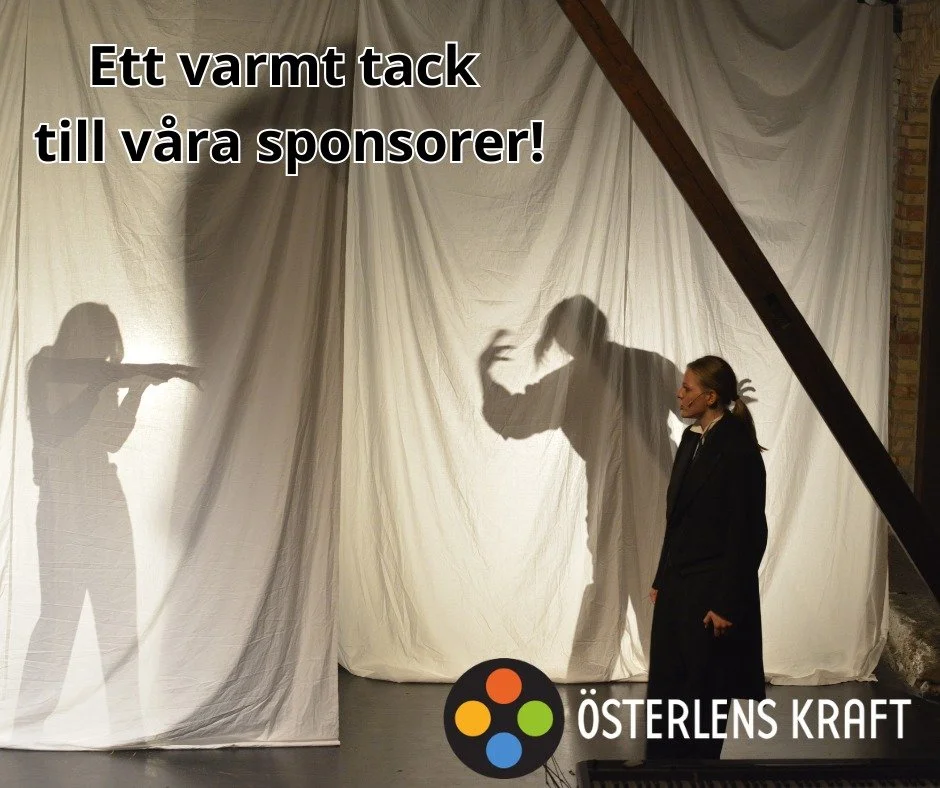 Vad vore teatern utan el och ljus? 💡
Vi &auml;r j&auml;ttetacksamma f&ouml;r att &Ouml;sterlens Kraft vill sponsra v&aring;r verksamhet i &aring;r igen, och att ni hj&auml;lper oss att sprida ljus &ouml;ver kulturens betydelse f&ouml;r b&aring;de v&