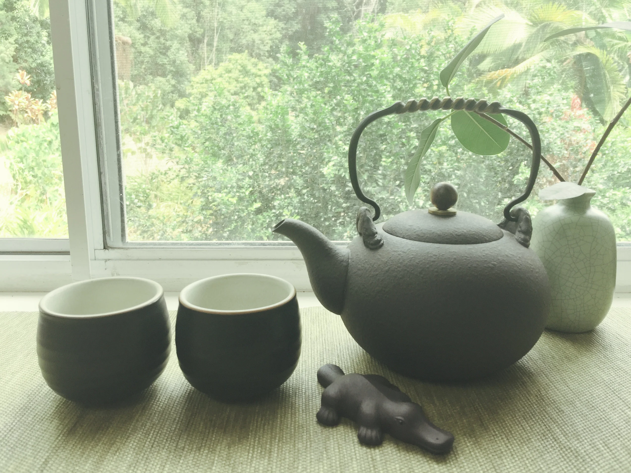 Black clay kettle with cast iron handle.jpg