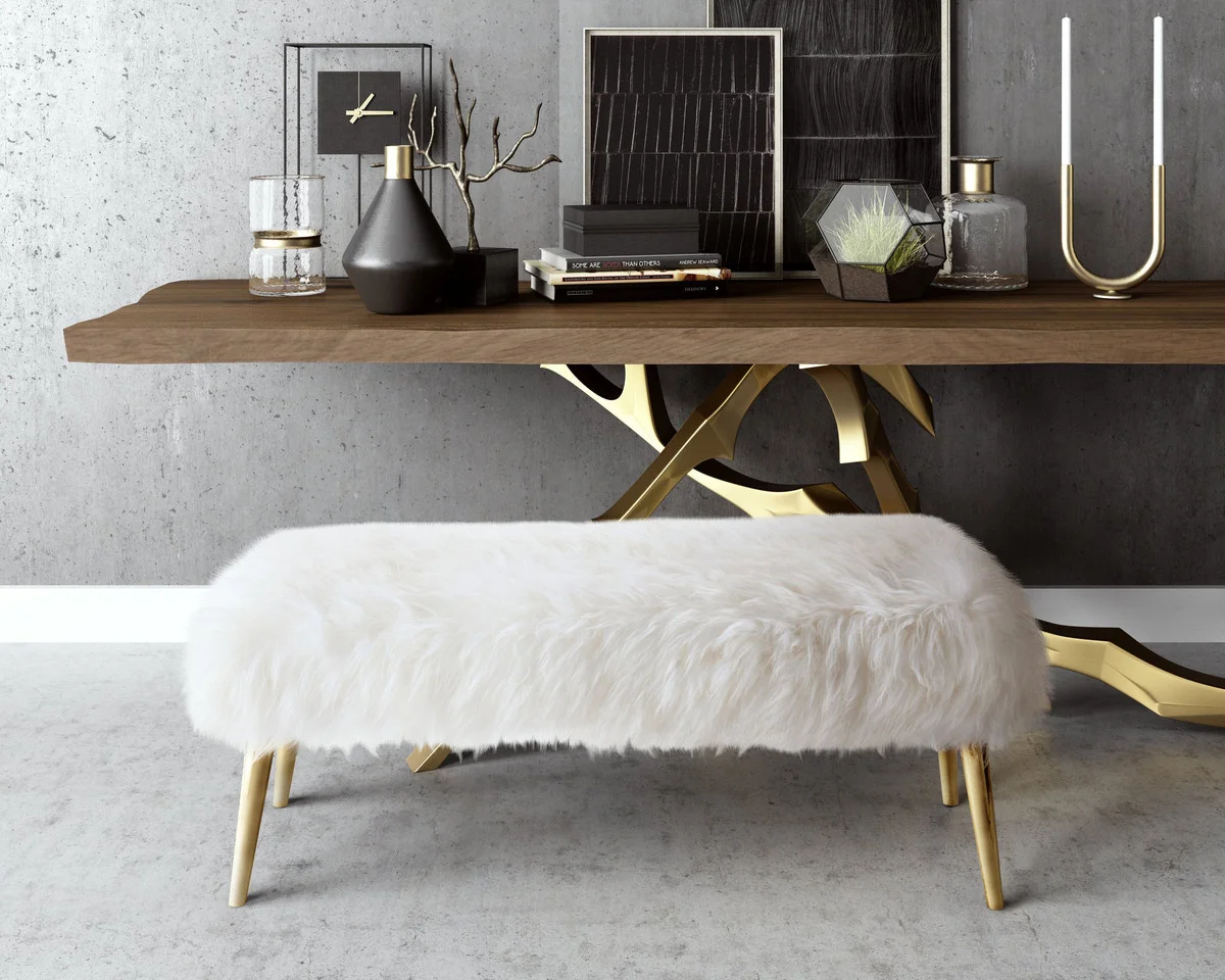 6c - Churra White Sheepskin Bench.jpg