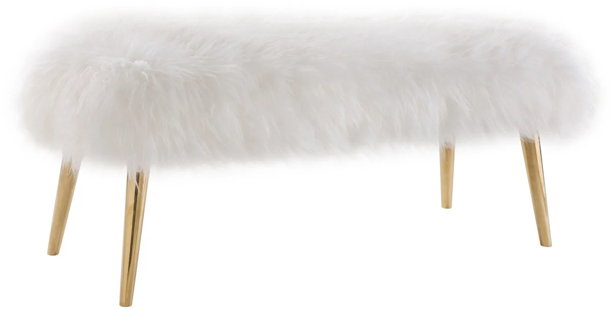 6 - Churra White Sheepskin Bench.jpg