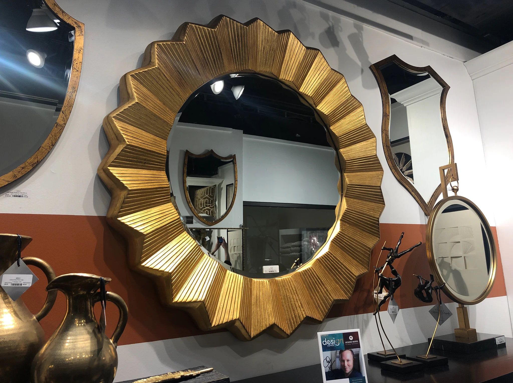 The mirror collection at Howard Elliott stole my heart. I’ll take one of each please!