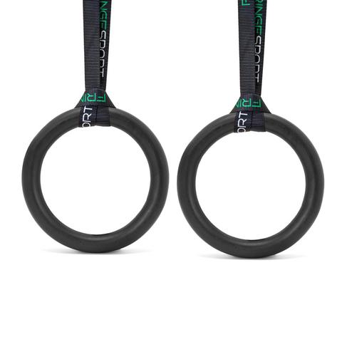 Steel Gymnast rings and adjustable straps - Health Alchemist Training